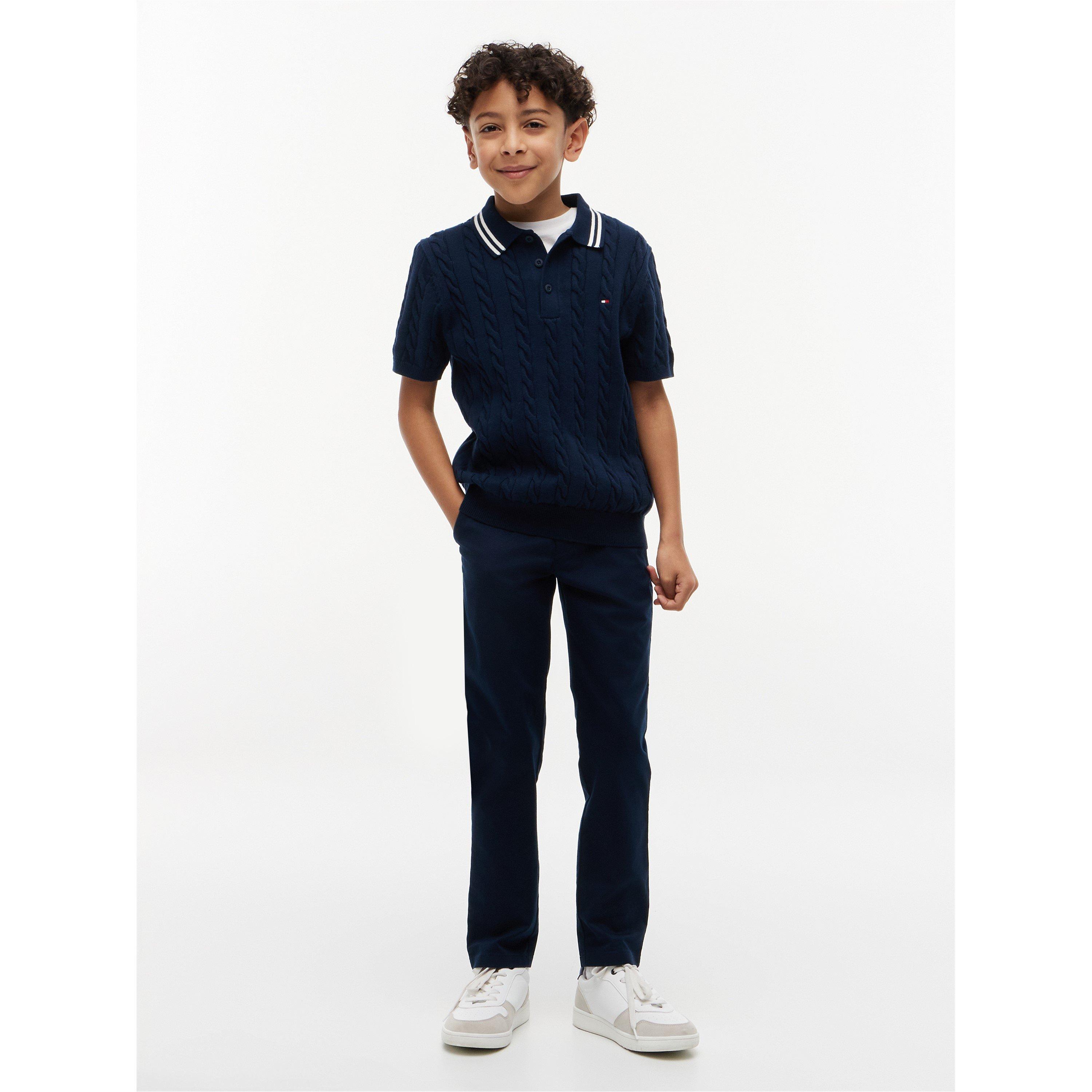 Night Navy - Tommy Hilfiger - Kids' Chino Pant Chinos - 2