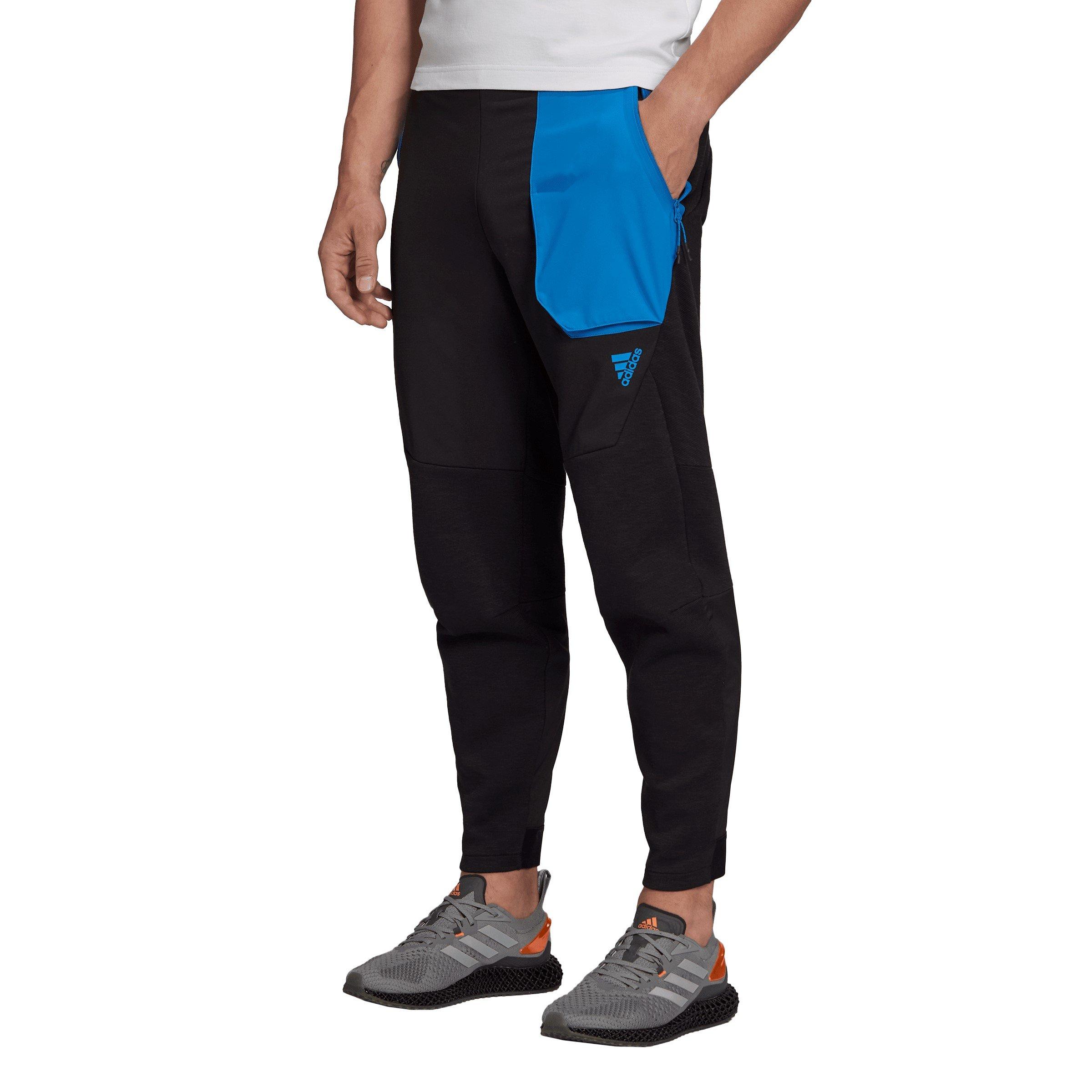 Schwarz/Blau - adidas - Performance Tracksuit Bottoms - 2