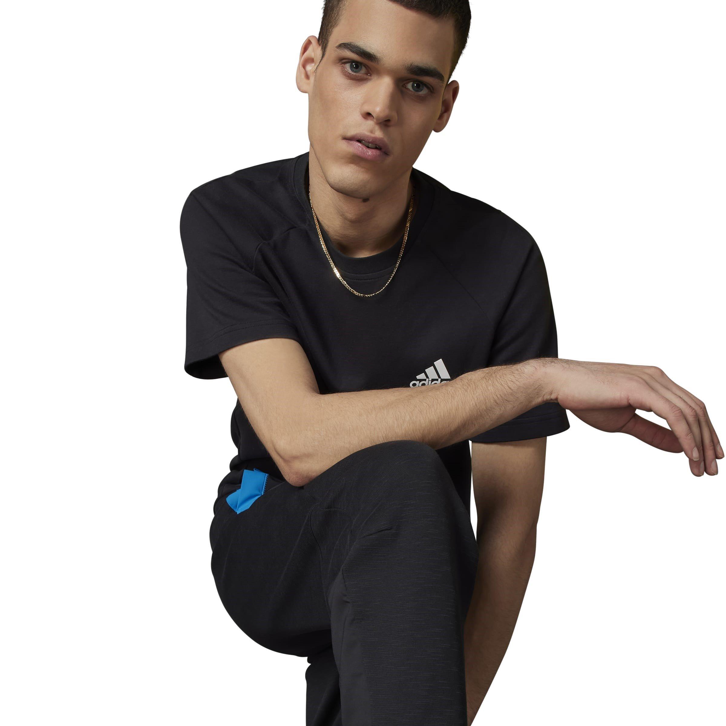 Schwarz/Blau - adidas - Performance Tracksuit Bottoms - 12