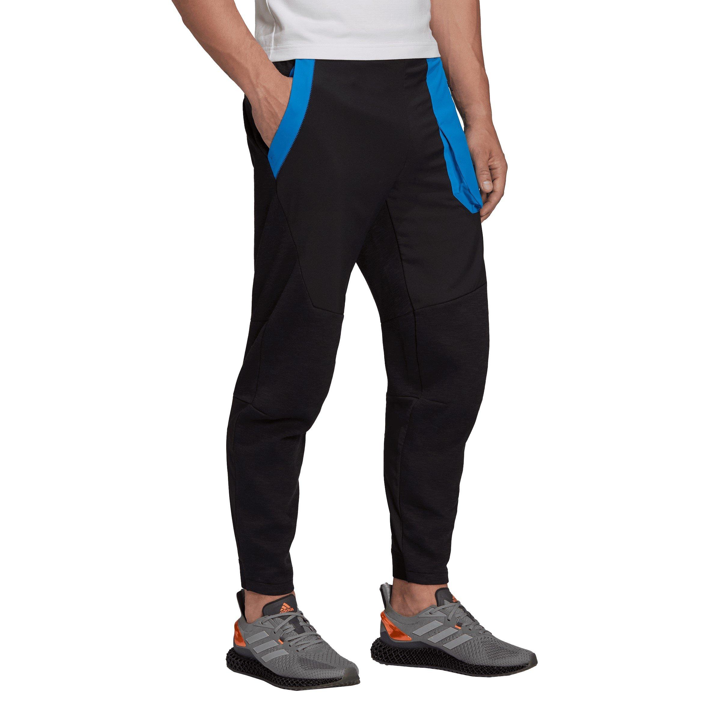 Schwarz/Blau - adidas - Performance Tracksuit Bottoms - 4