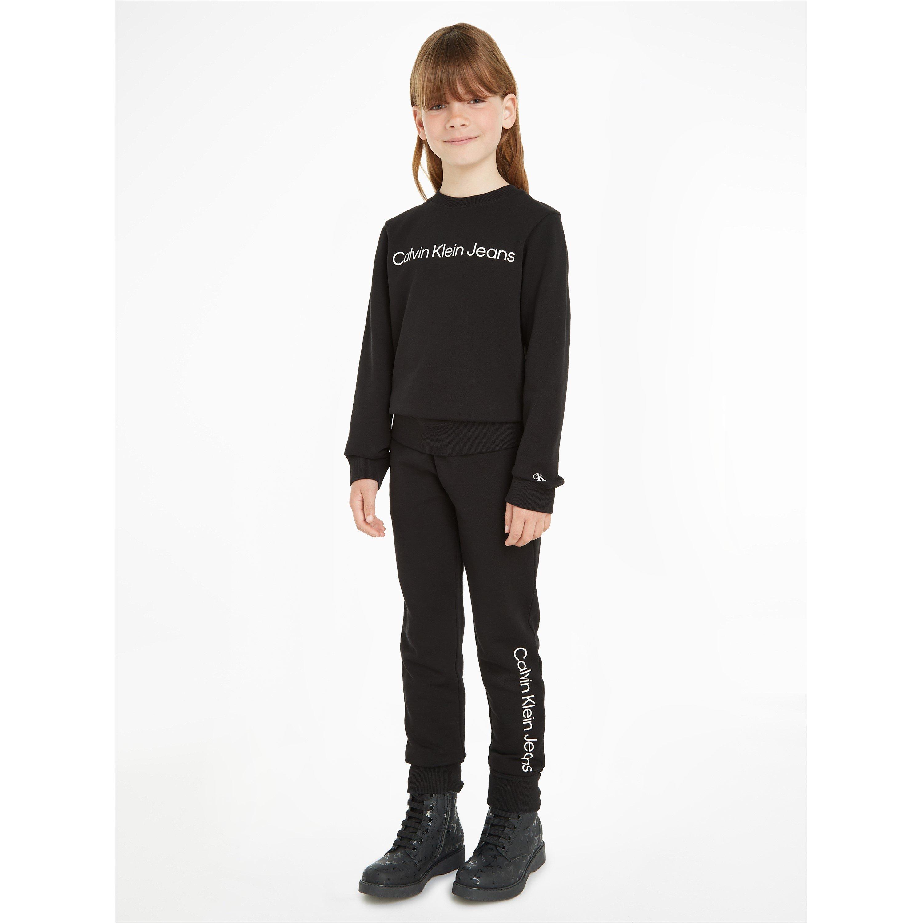 CK Black - Calvin Klein Jeans - Institute Logo Tracksuit Set Juniors - 2