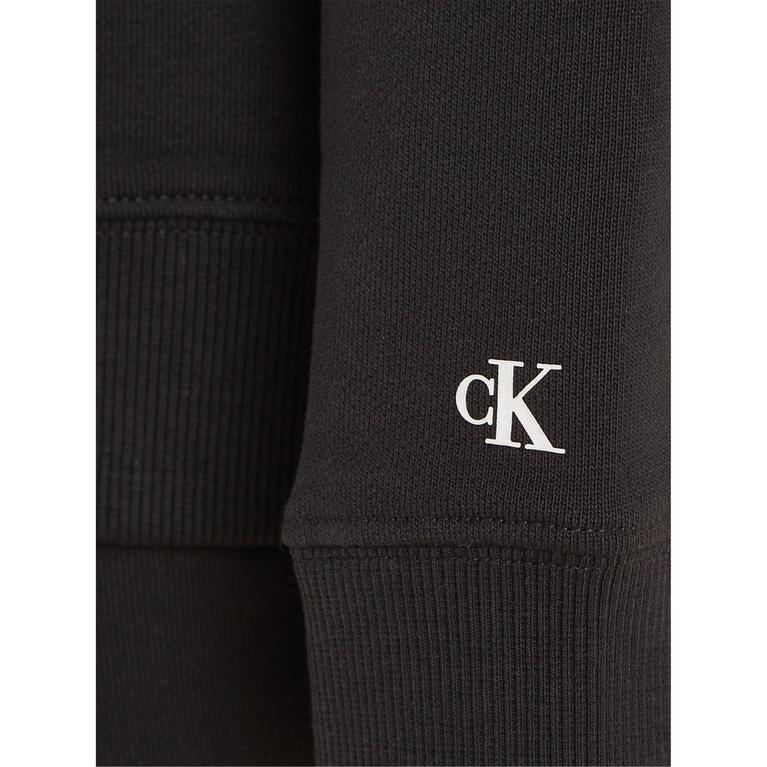 CK Noir - Calça Legging Preta Com Bolso e Detalhe - Institute Logo Tracksuit Set Juniors - 6