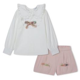 Rochy Long Sleeve Top & Shorts Set Juniors