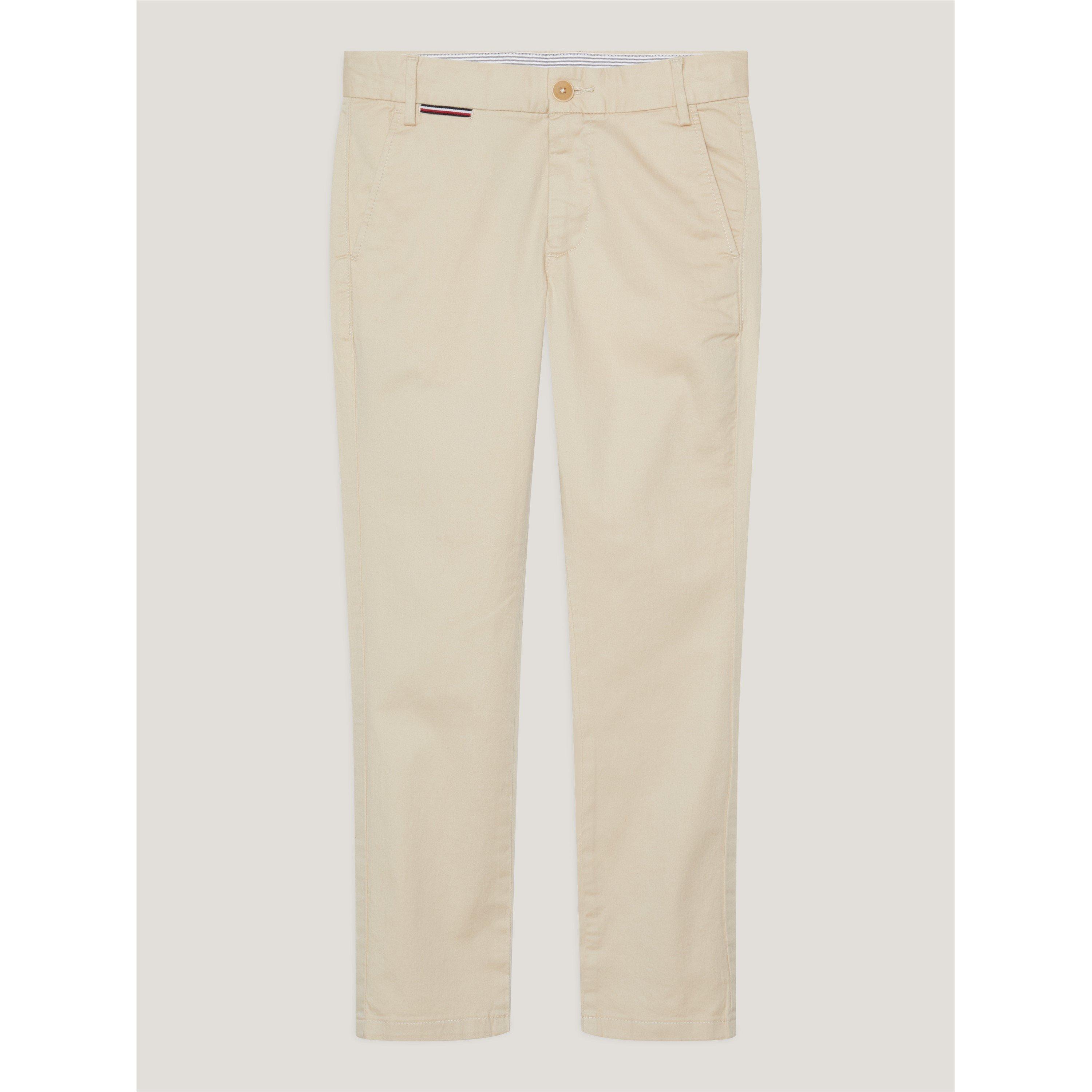 Tommy Hilfiger  White Clay 1985 Essential Chinos Juniors - 4Y