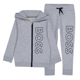 Boss Big Logo Tracksuit Junior Boys