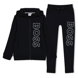 Boss Big Logo Tracksuit Junior Boys