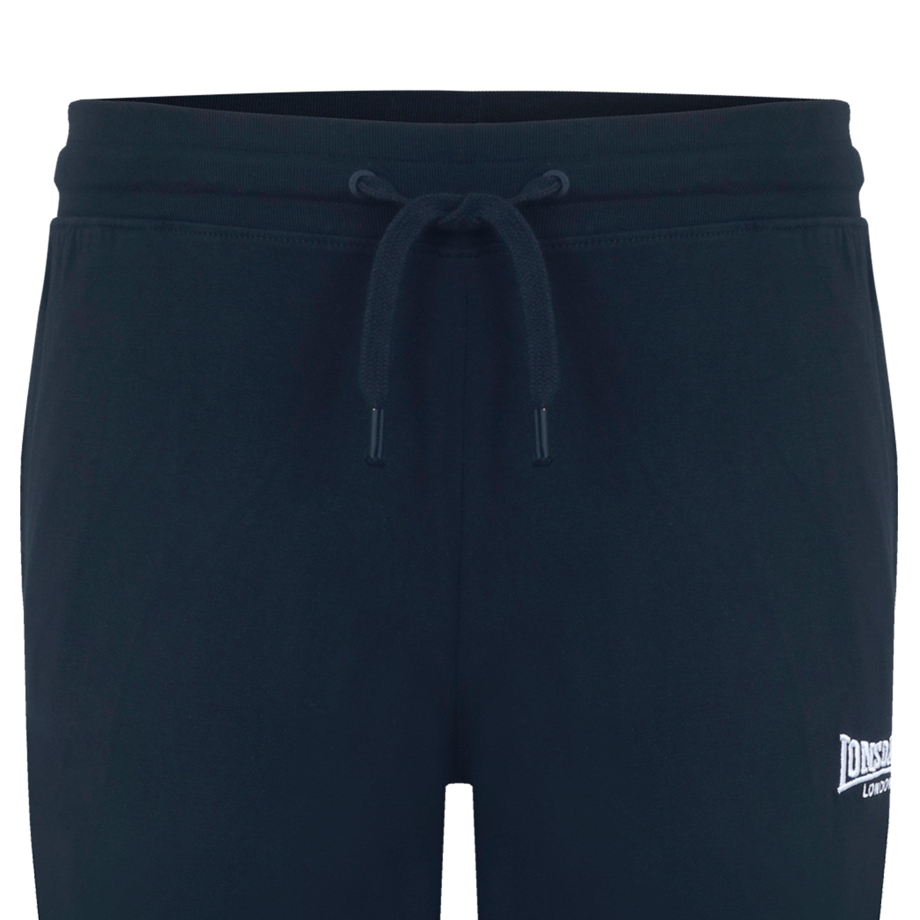 Black - Lonsdale - Lightweight Joggers Mens - 5