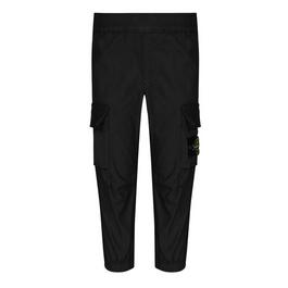 Stone Island Stretch Cotton Satin Cargo