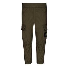 Stone Island Stretch Cotton Satin Cargo