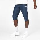 Marine - Lonsdale - Stripe Shorts Jeans Degrade Way Feminino Acadi - 1