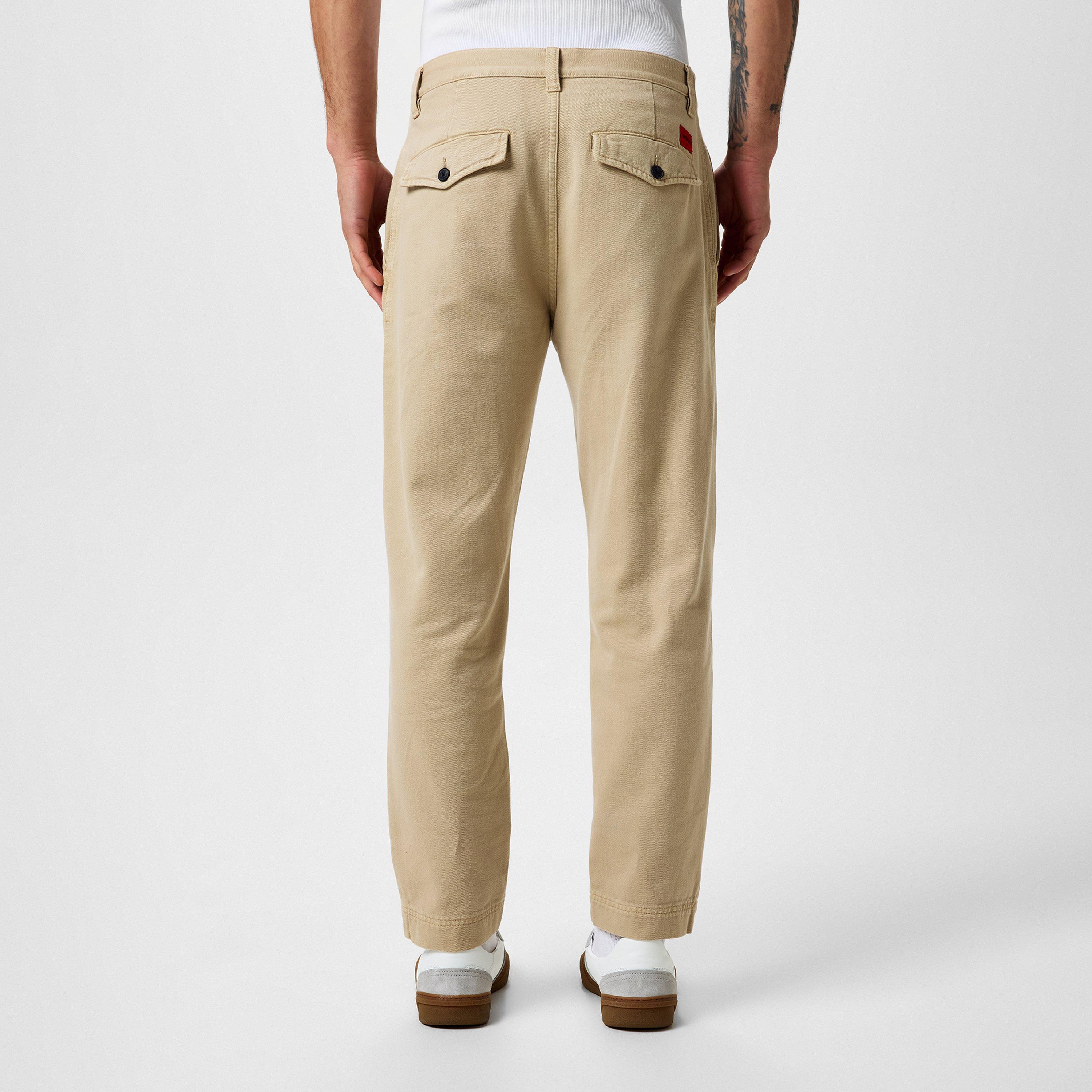 Beige 267 - Hugo - Men's Cargo Trousers - 3