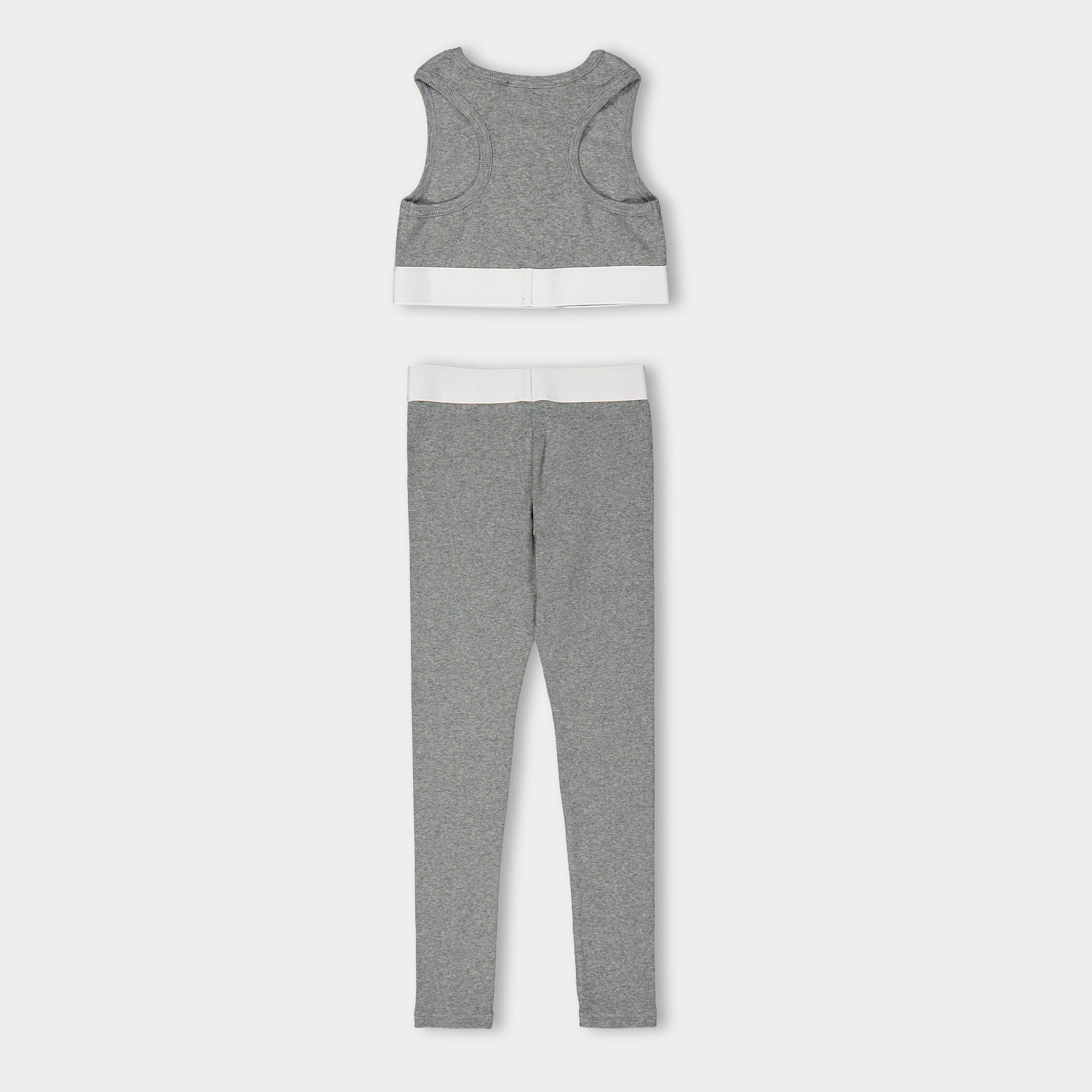 Grey 1E130 - Versace - Kids' Top and Leggings Clothing Set - 2