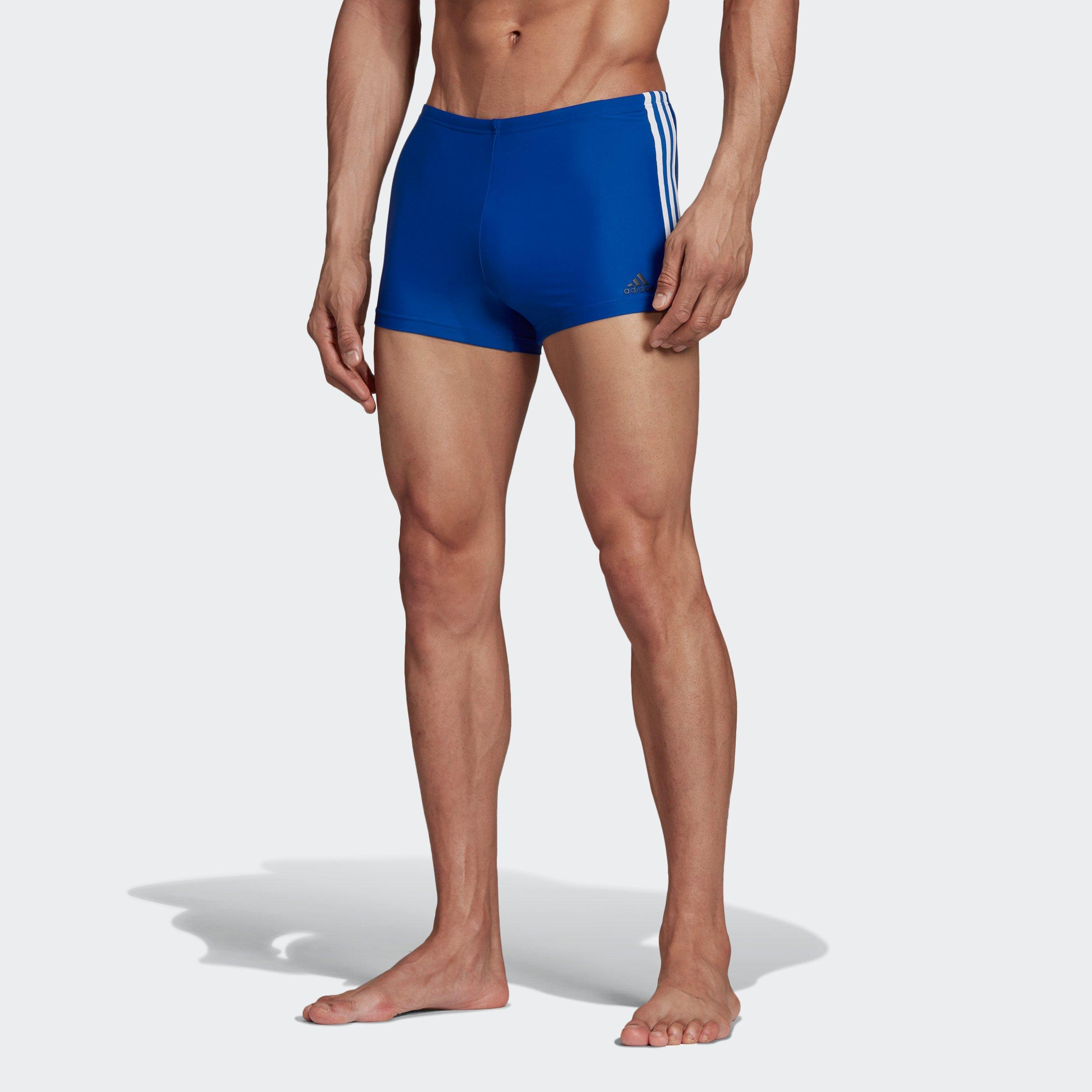 Collegiate Roya - adidas - 3-Stripes Swim Boxers Mens - 2