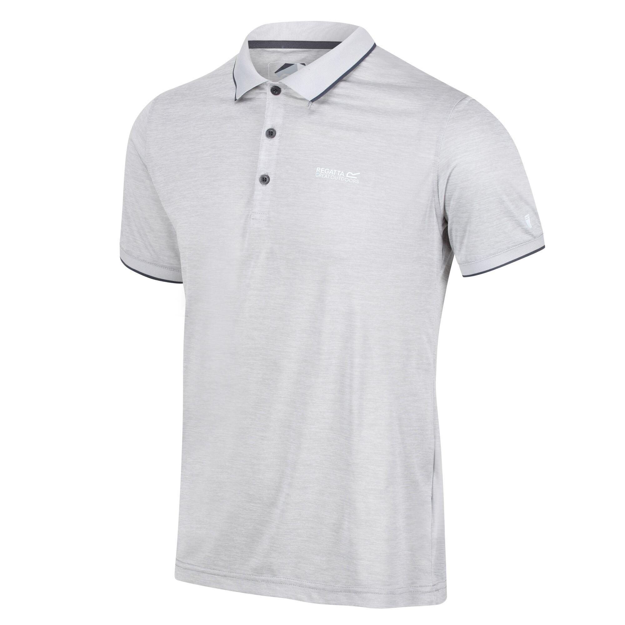 Regatta Men's Remex Ii Quick-Drying Polo Shirts - Silver Grey - 5XL