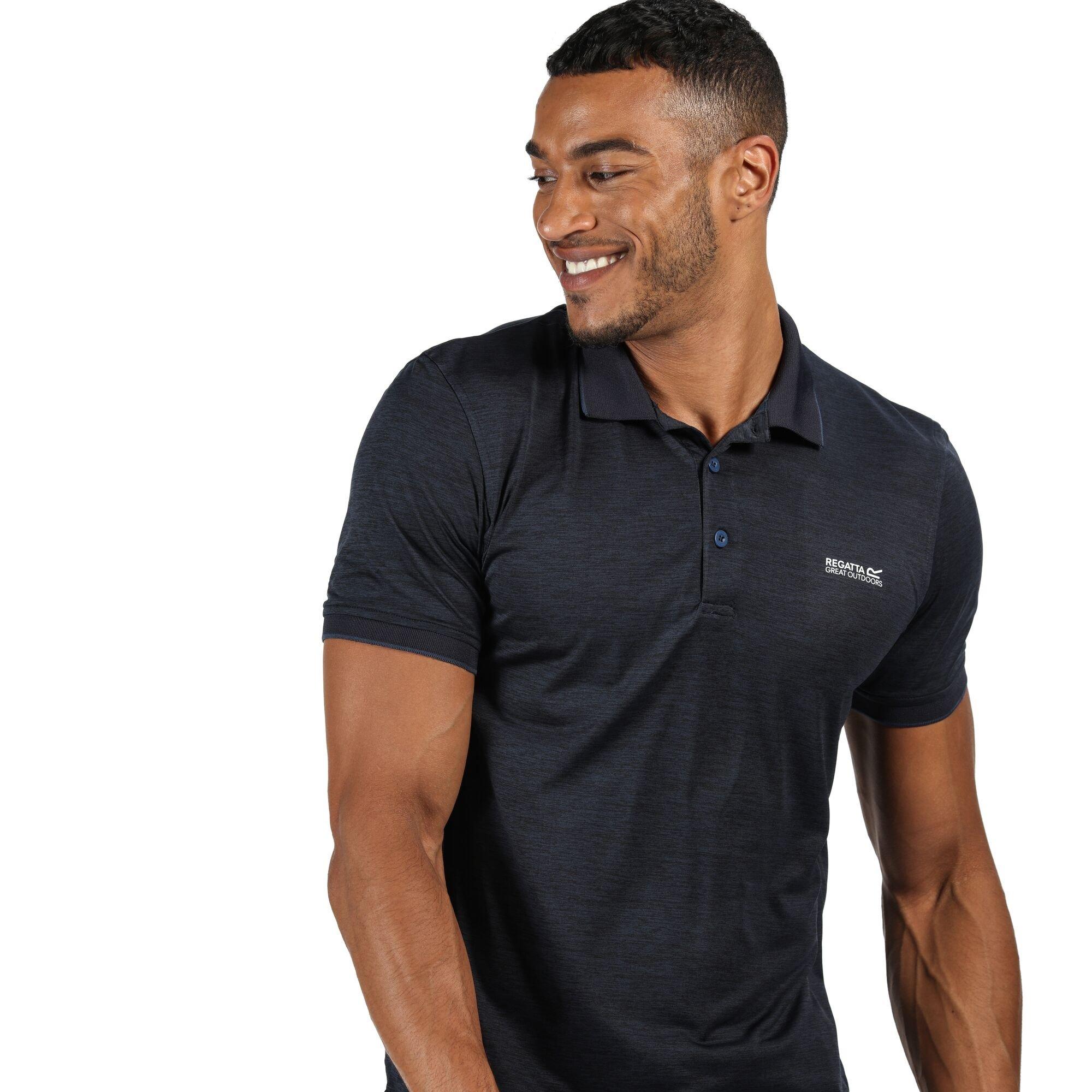 Navy - Regatta - Remex II Quick Dry T-Shirt - 2