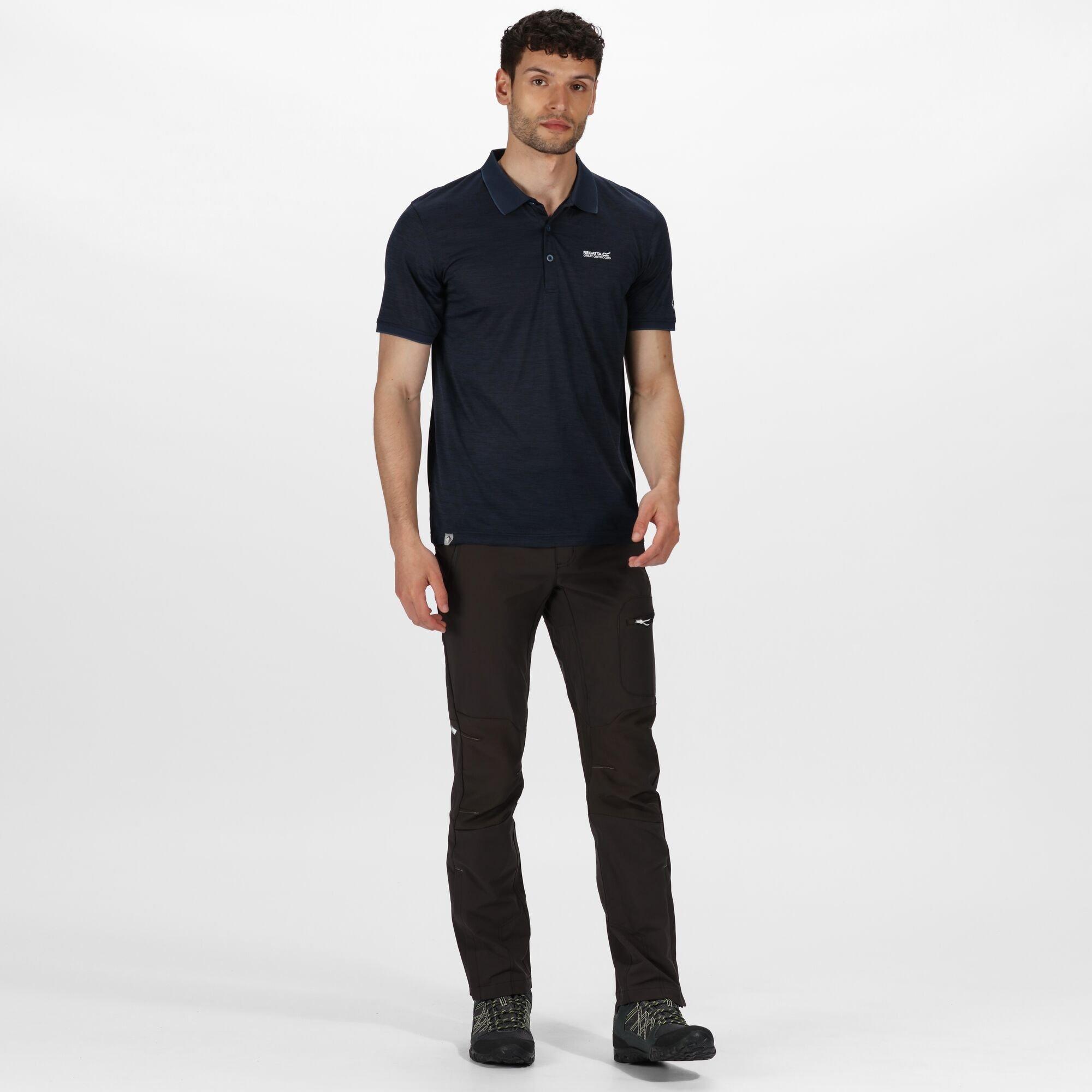 Navy - Regatta - Remex II Quick Dry T-Shirt - 14
