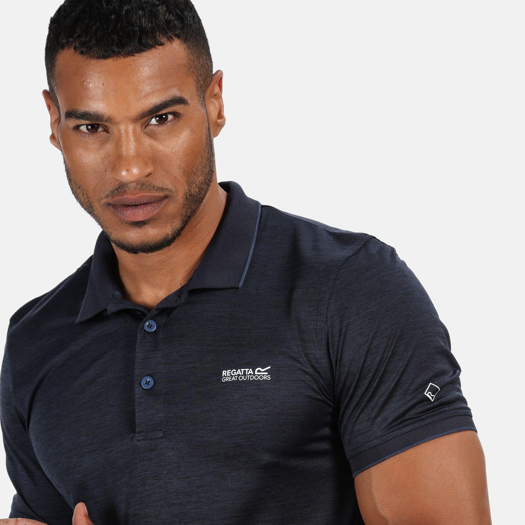 Navy - Regatta - Remex II Quick Dry T-Shirt - 16
