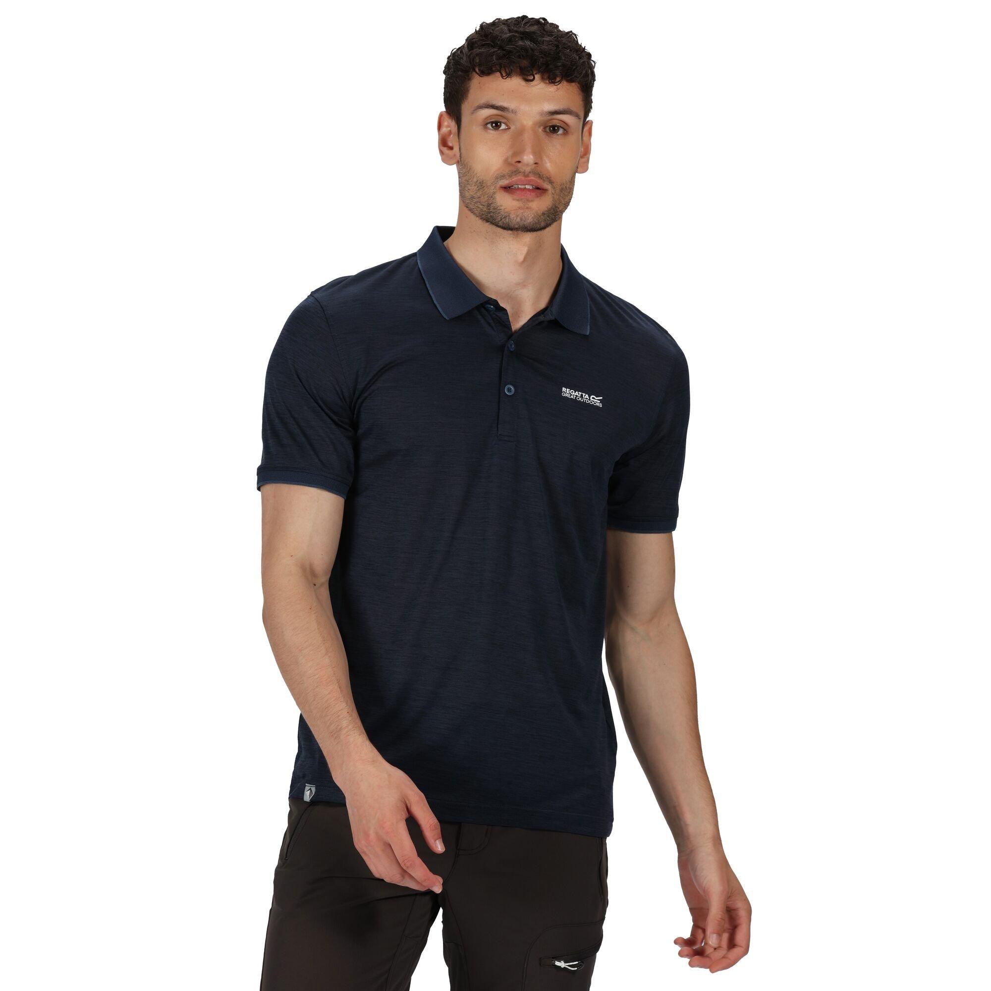Navy - Regatta - Remex II Quick Dry T-Shirt - 5