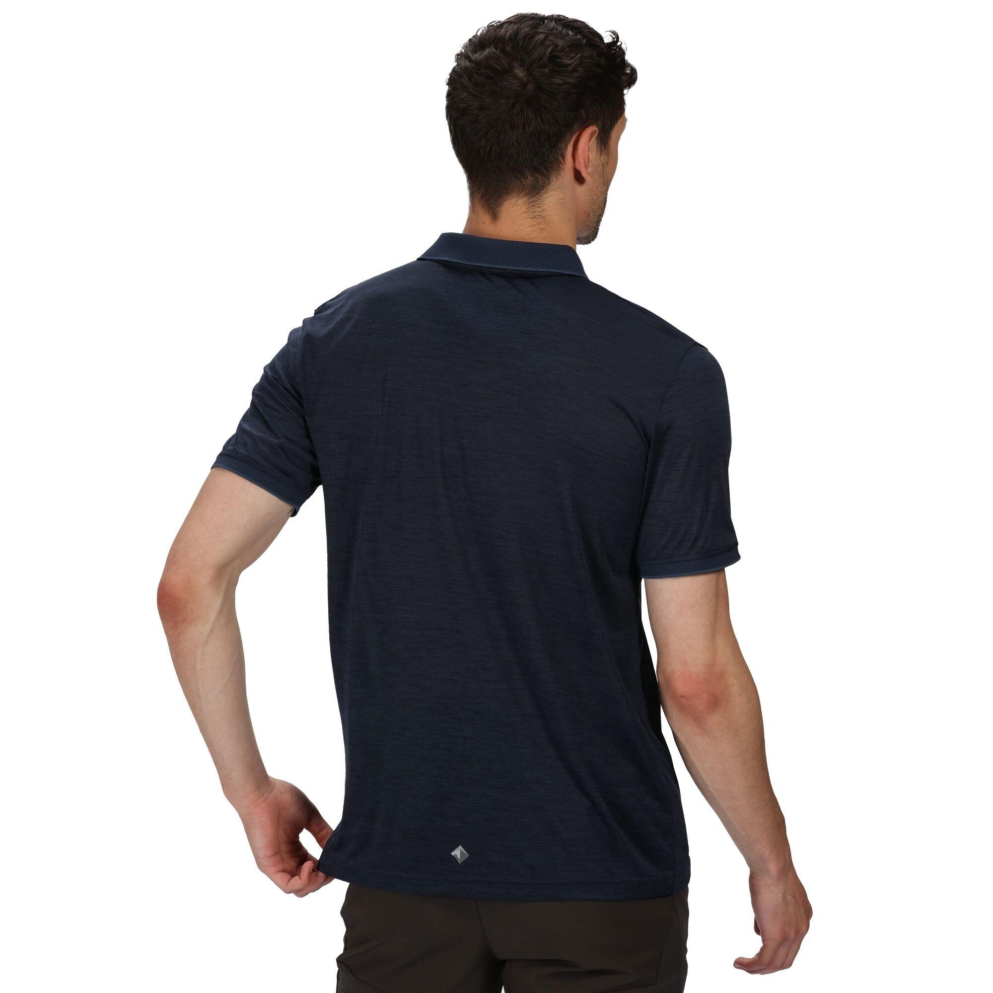 Navy - Regatta - Remex II Quick Dry T-Shirt - 10