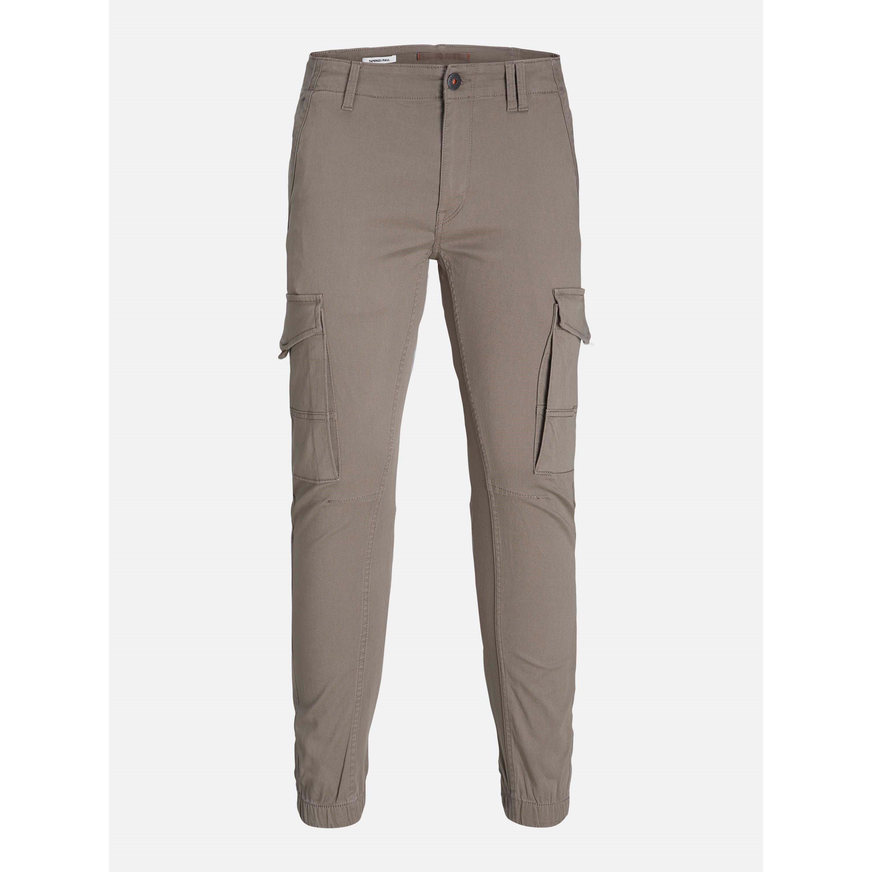 Jack And Jones Men's Slim Stretch Cuffed Cargo Pants - Falcon - 32W R