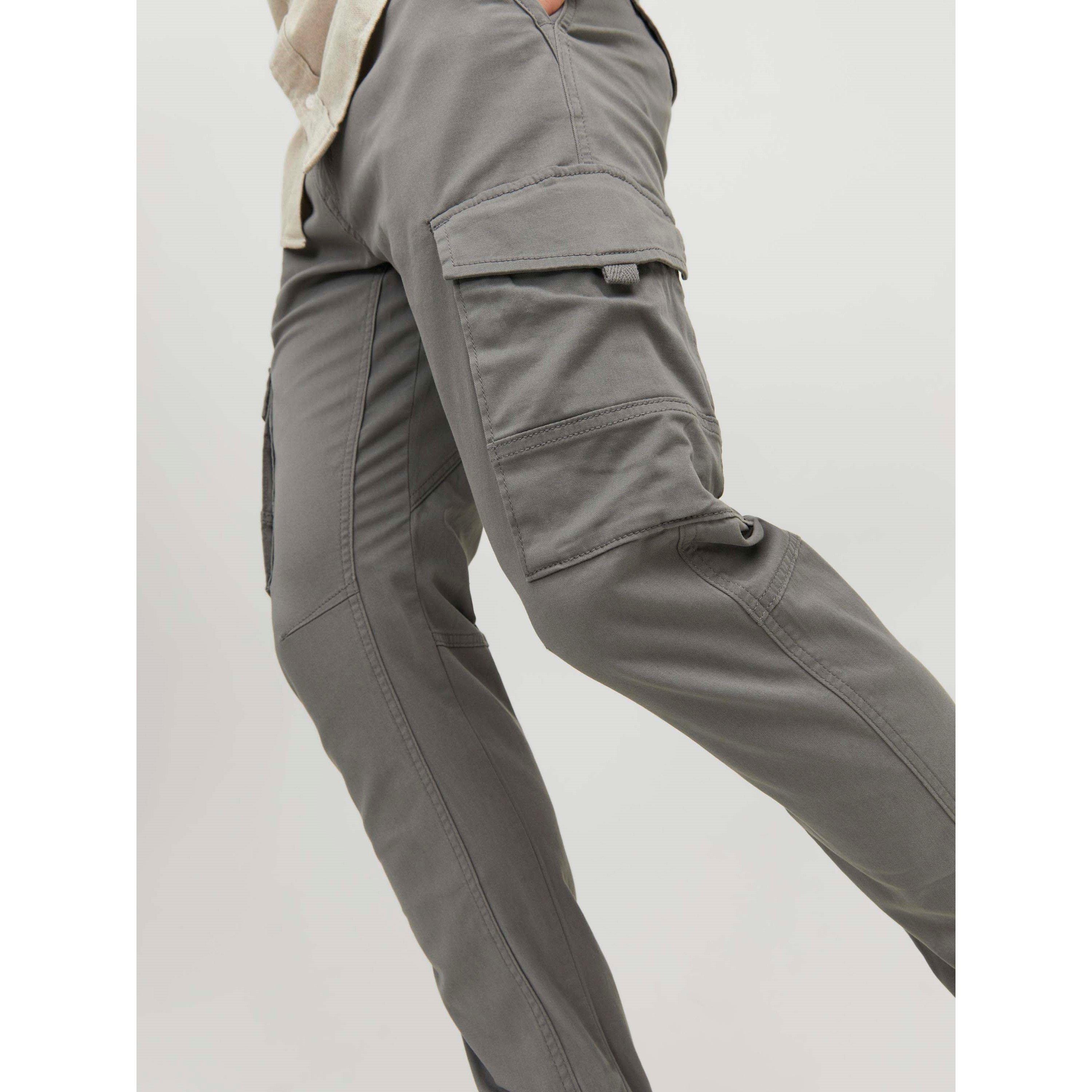 Sauge de Sedona - Jack and Jones - Slim Stretch Cuffed Cargo Pants - 5