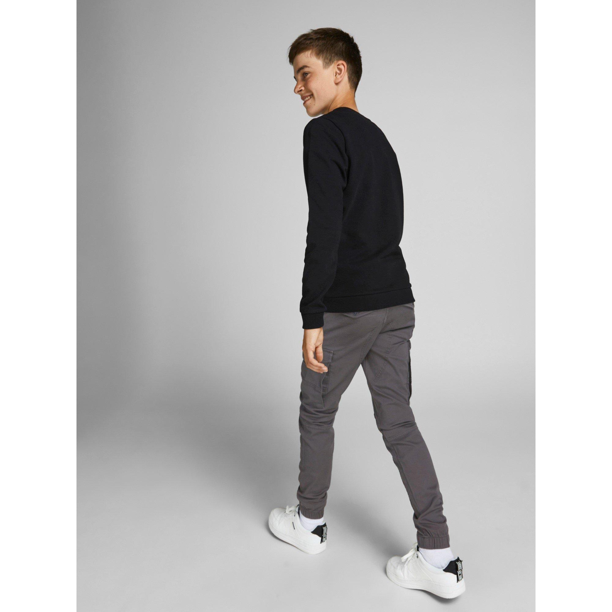 Asphalt - Jack and Jones - Paul Flake Slim Stretch Cuffed Cargo Pants Junior - 5