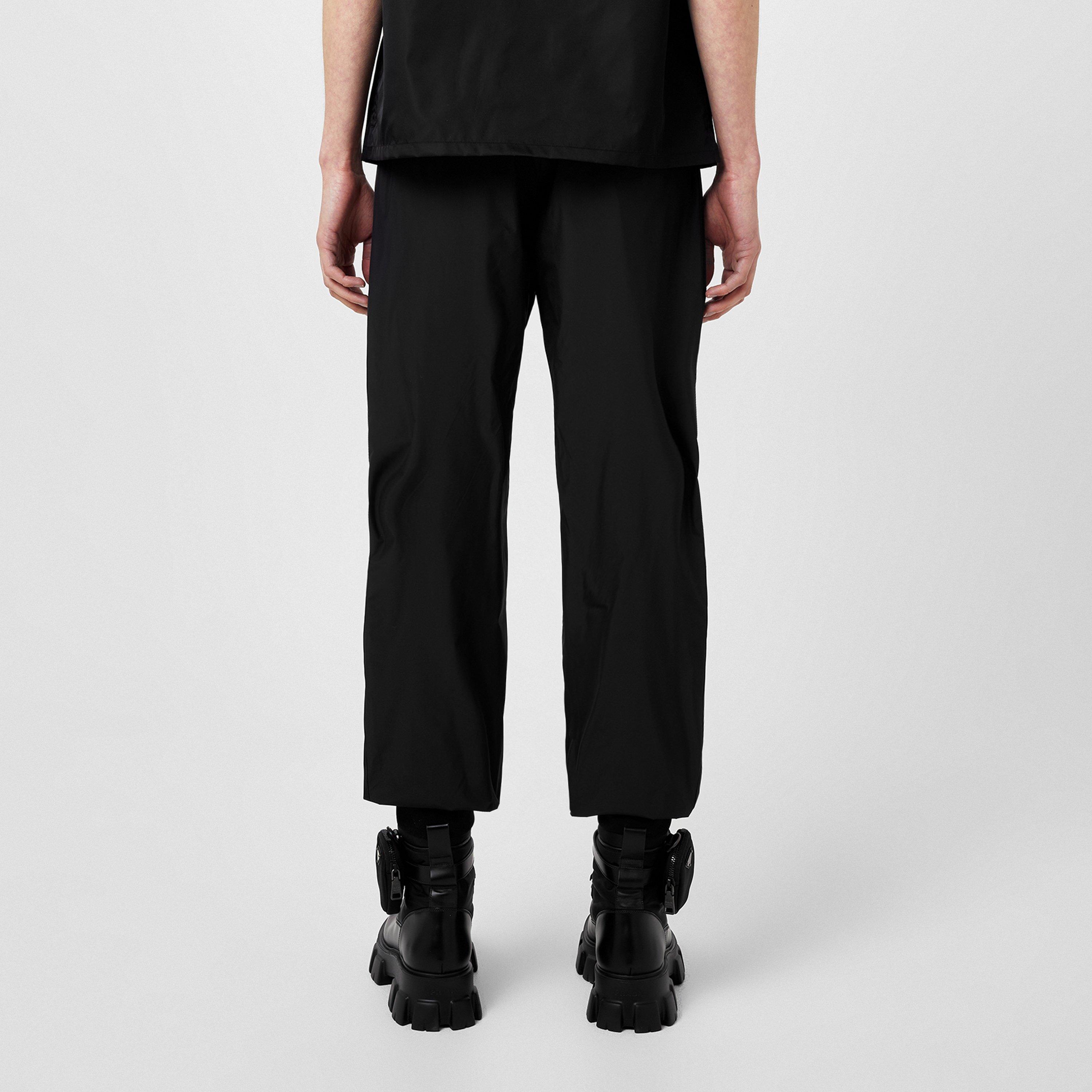 Black - Prada - Silk Joggers - 4