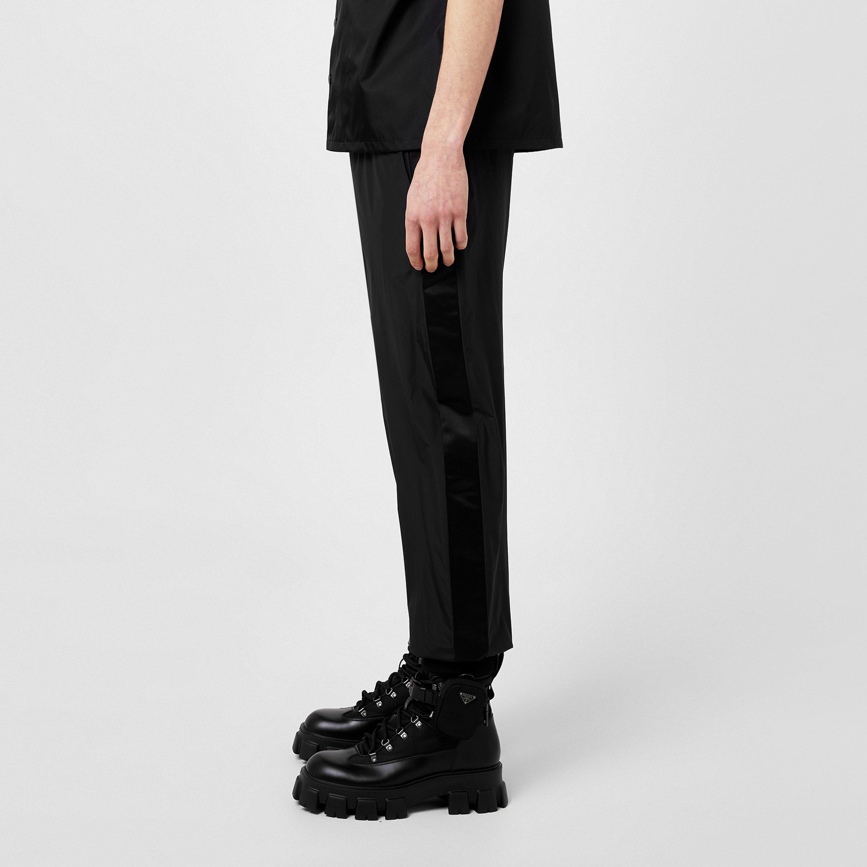 Black - Prada - Silk Joggers - 5