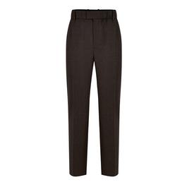 Bottega Veneta Prince Of Wales Wool Trousers