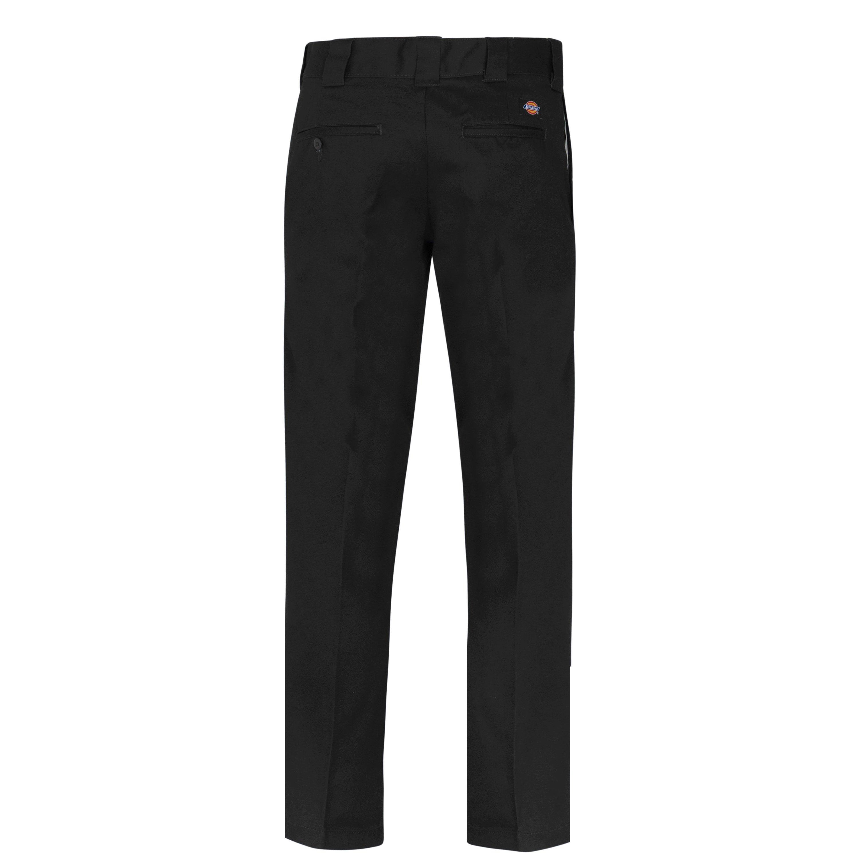 Black BLK1 - Dickies - Men's Slim Fit Work Trousers - 8