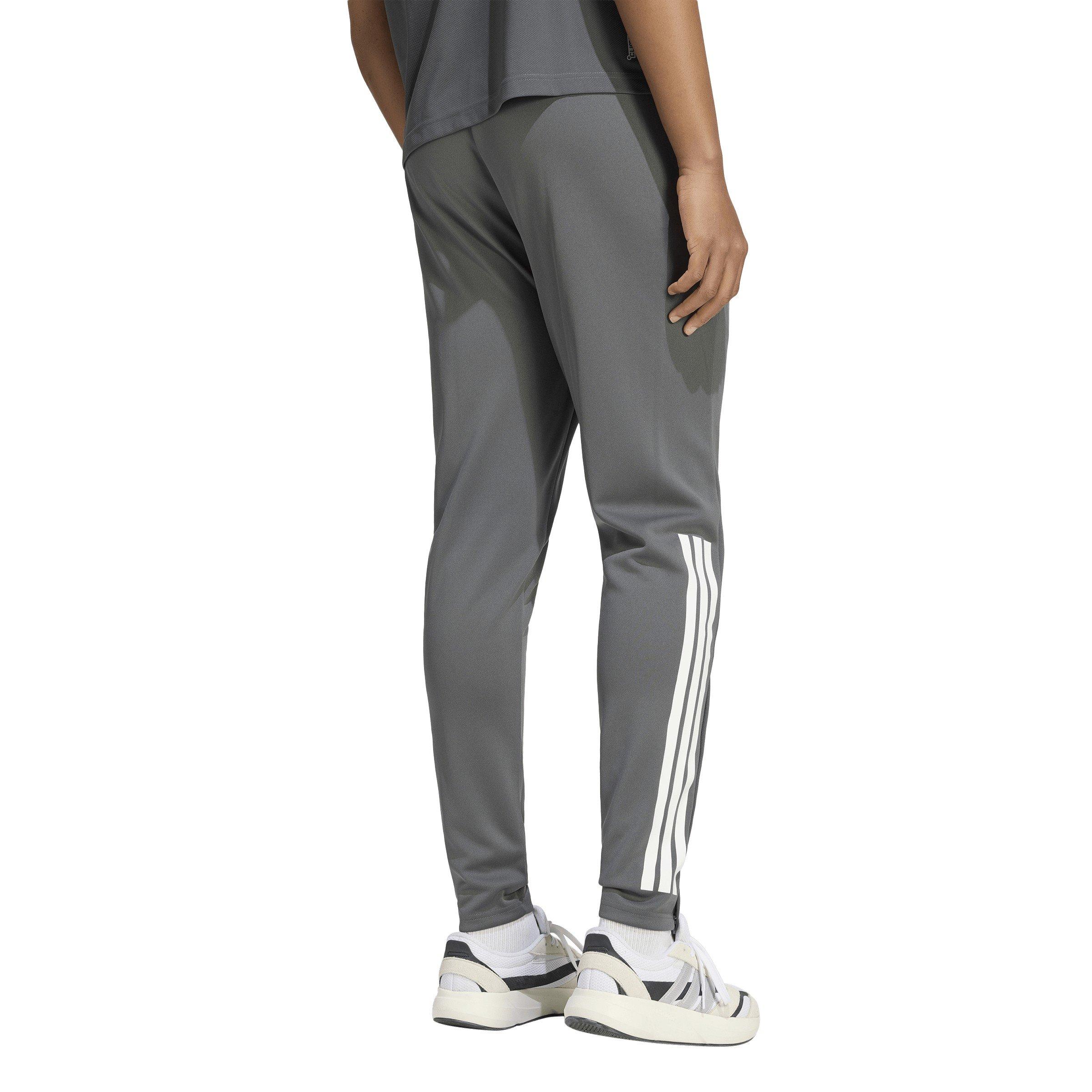 Charcoal/White - adidas - Mens Football Sereno Pants Slim - 3