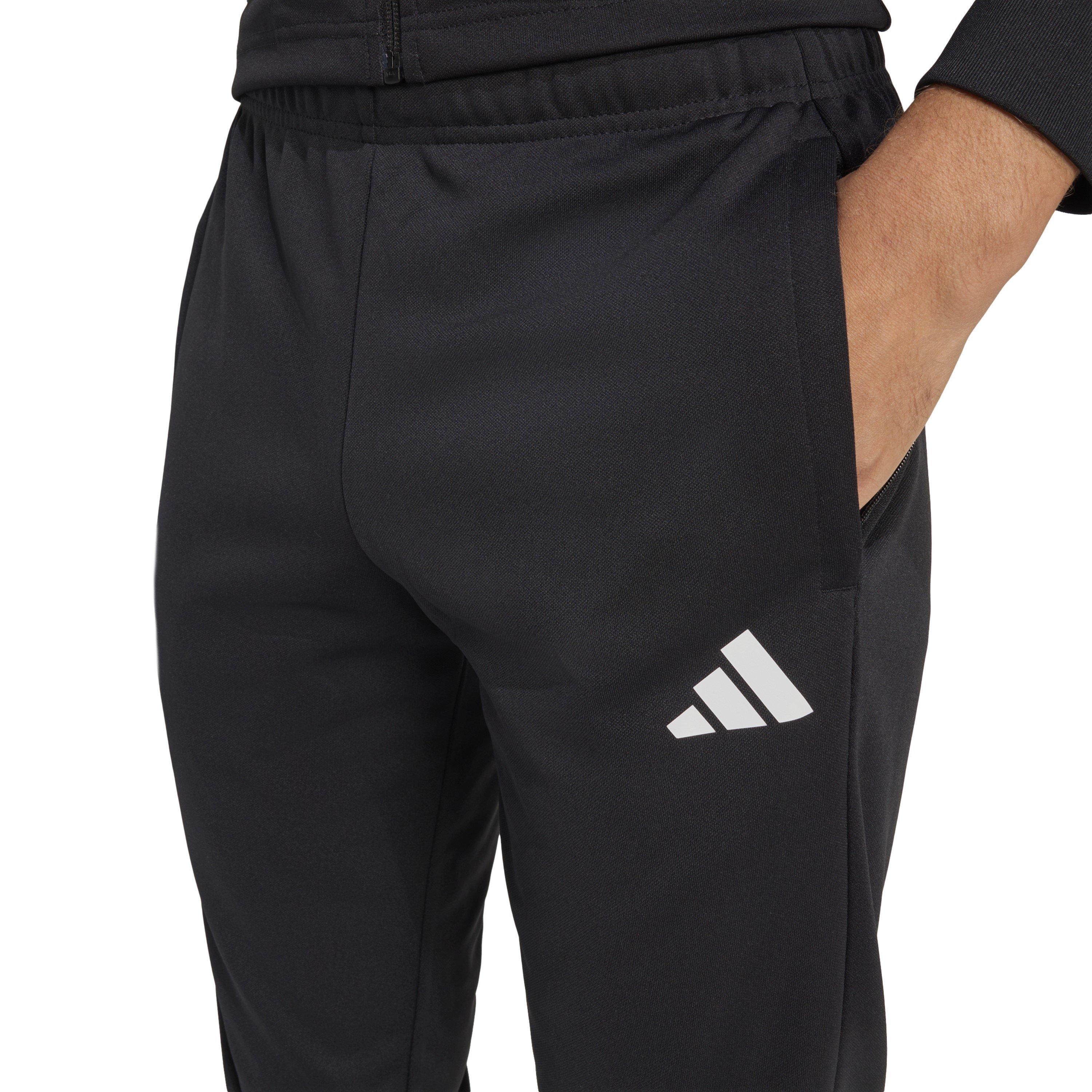 Nero/Bianco - adidas - Mens Football Sereno Pants Slim - 4