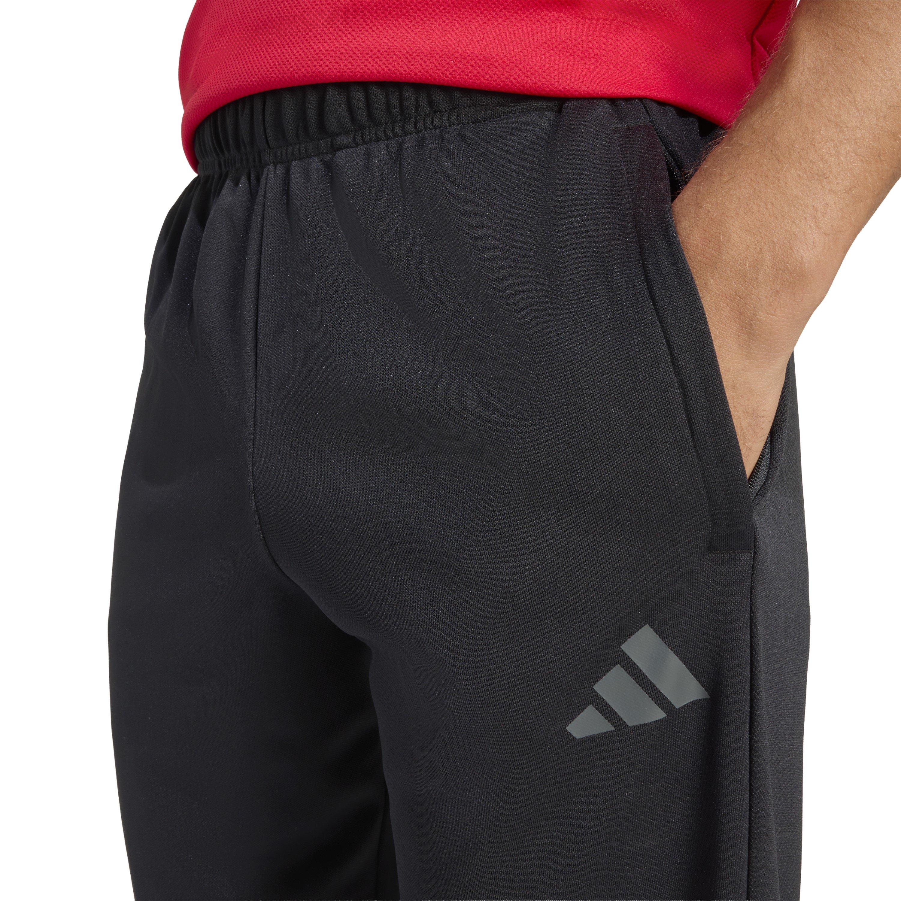 Nero/Carbone - adidas - Mens Football Sereno Pants Slim - 4