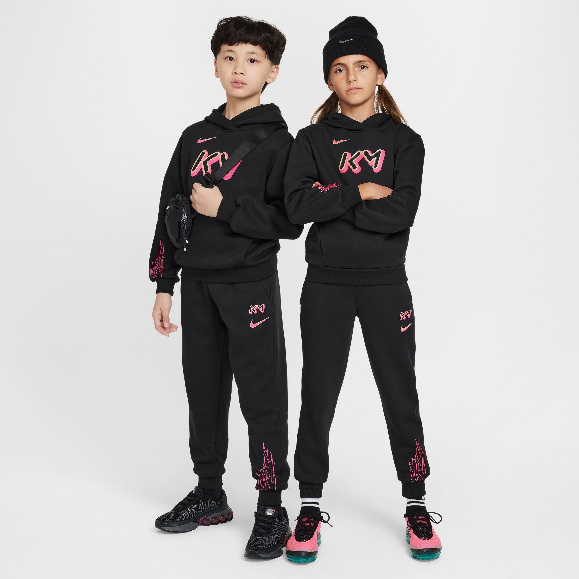 Crno/Roze - Nike - Mbappe Pant Jn52 - 5