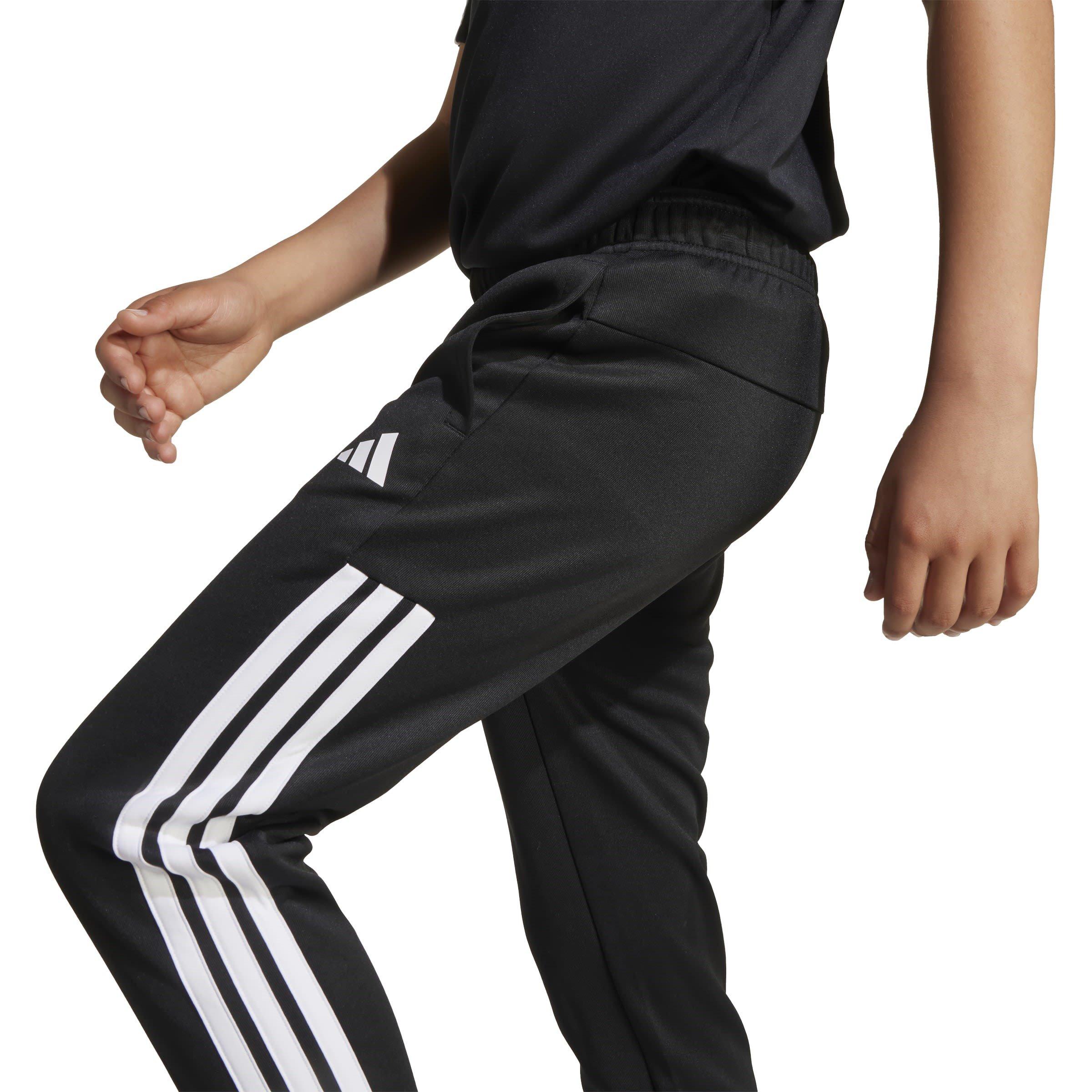 Black - adidas - Closed Hem Poly Tracksuit Joggers - 4