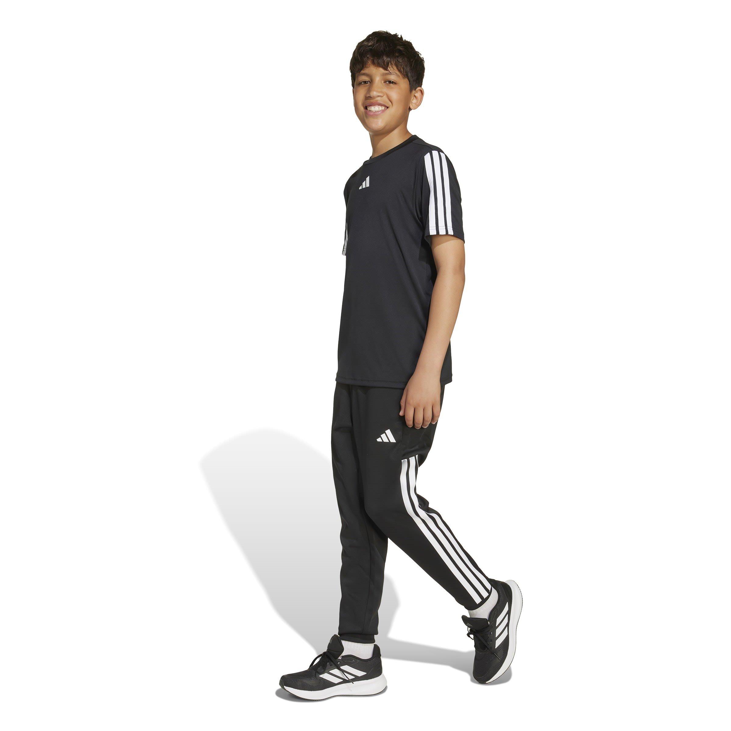 Black - adidas - Closed Hem Poly Tracksuit Joggers - 6