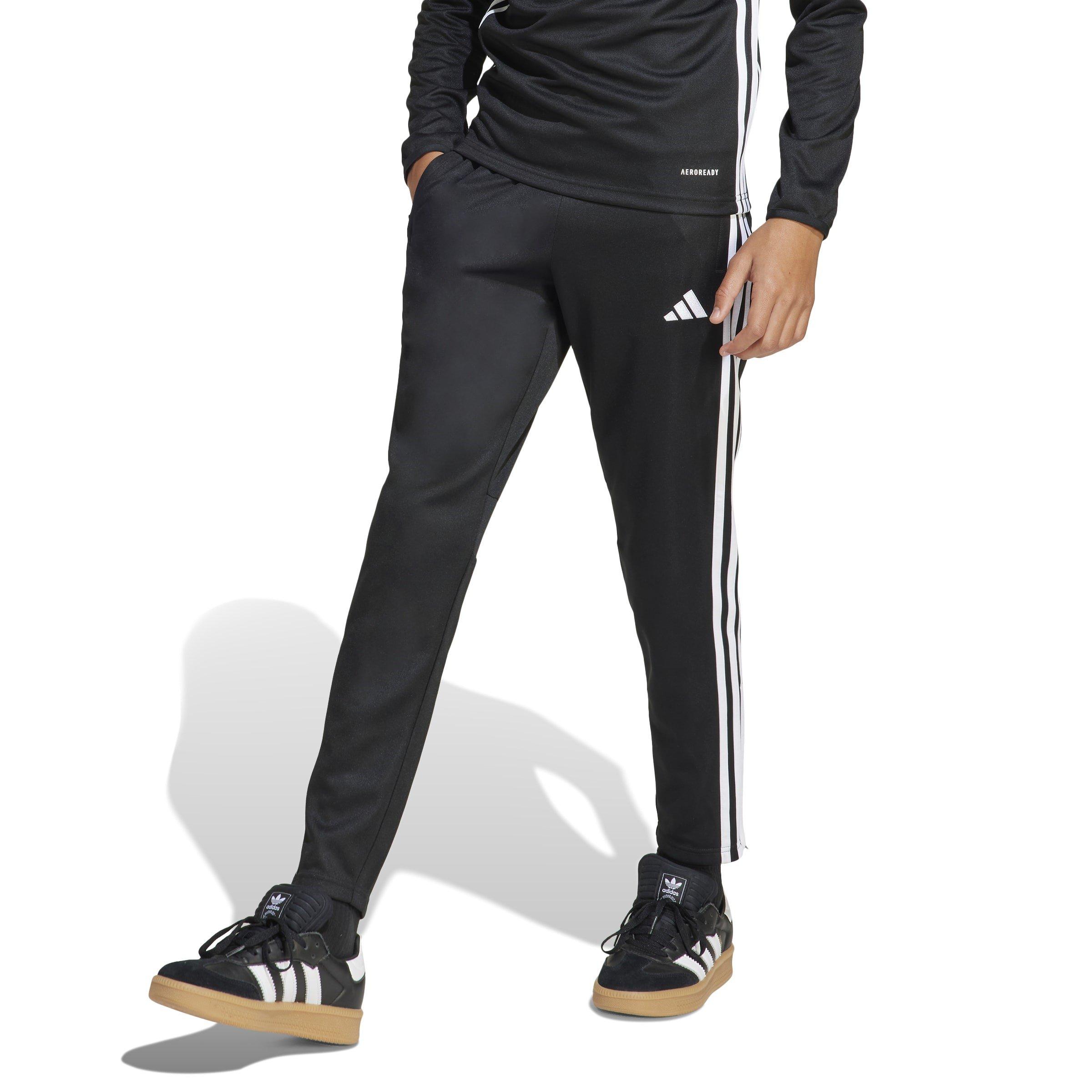 Black/White - adidas - Tiro 25 Essentials Training Tracksuit Bottoms Juniors - 2