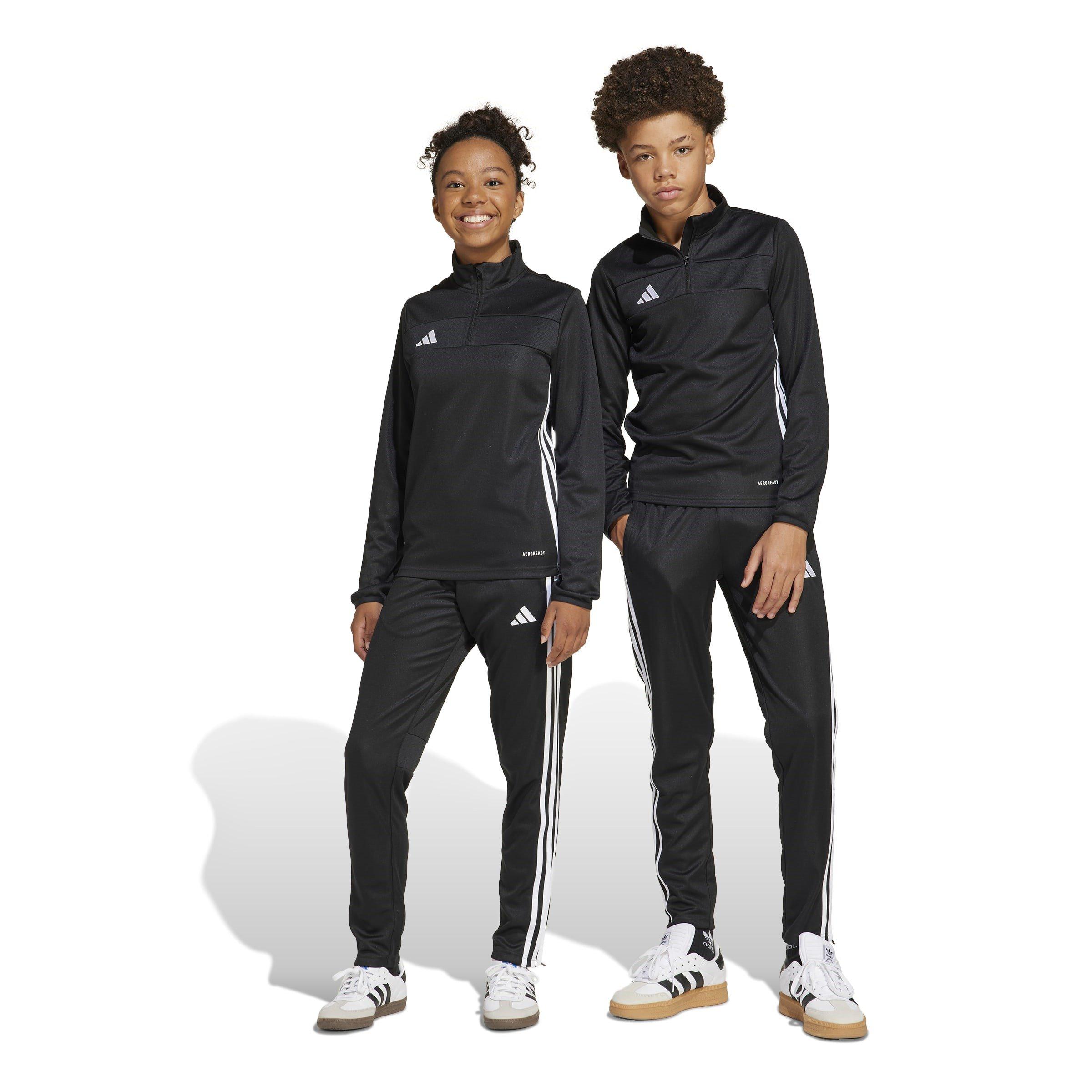 Black/White - adidas - Tiro 25 Essentials Training Tracksuit Bottoms Juniors - 5