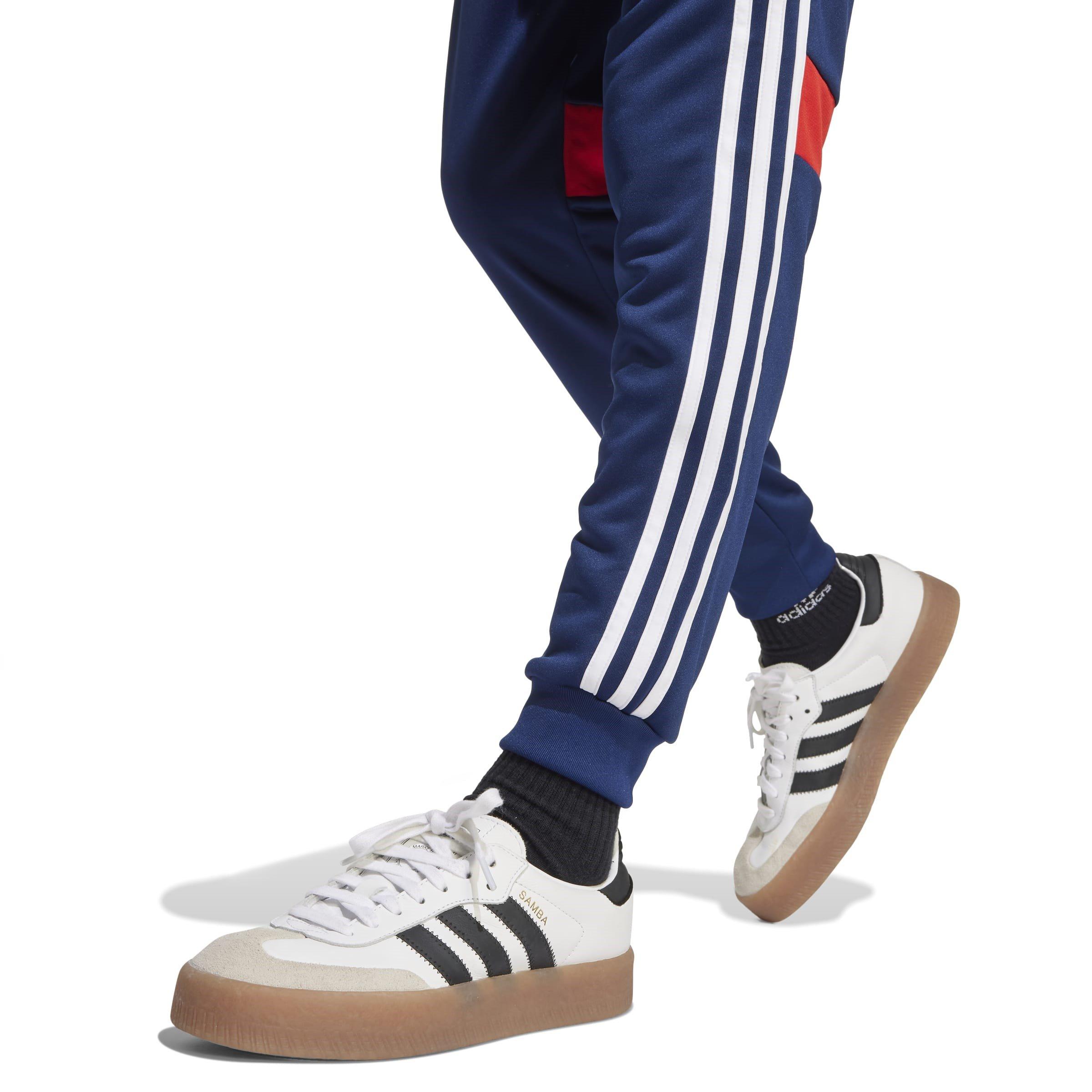 Navy Blue/Red - adidas - Tiro 25 Essentials Sweat Tracksuit Bottoms Kids - 8