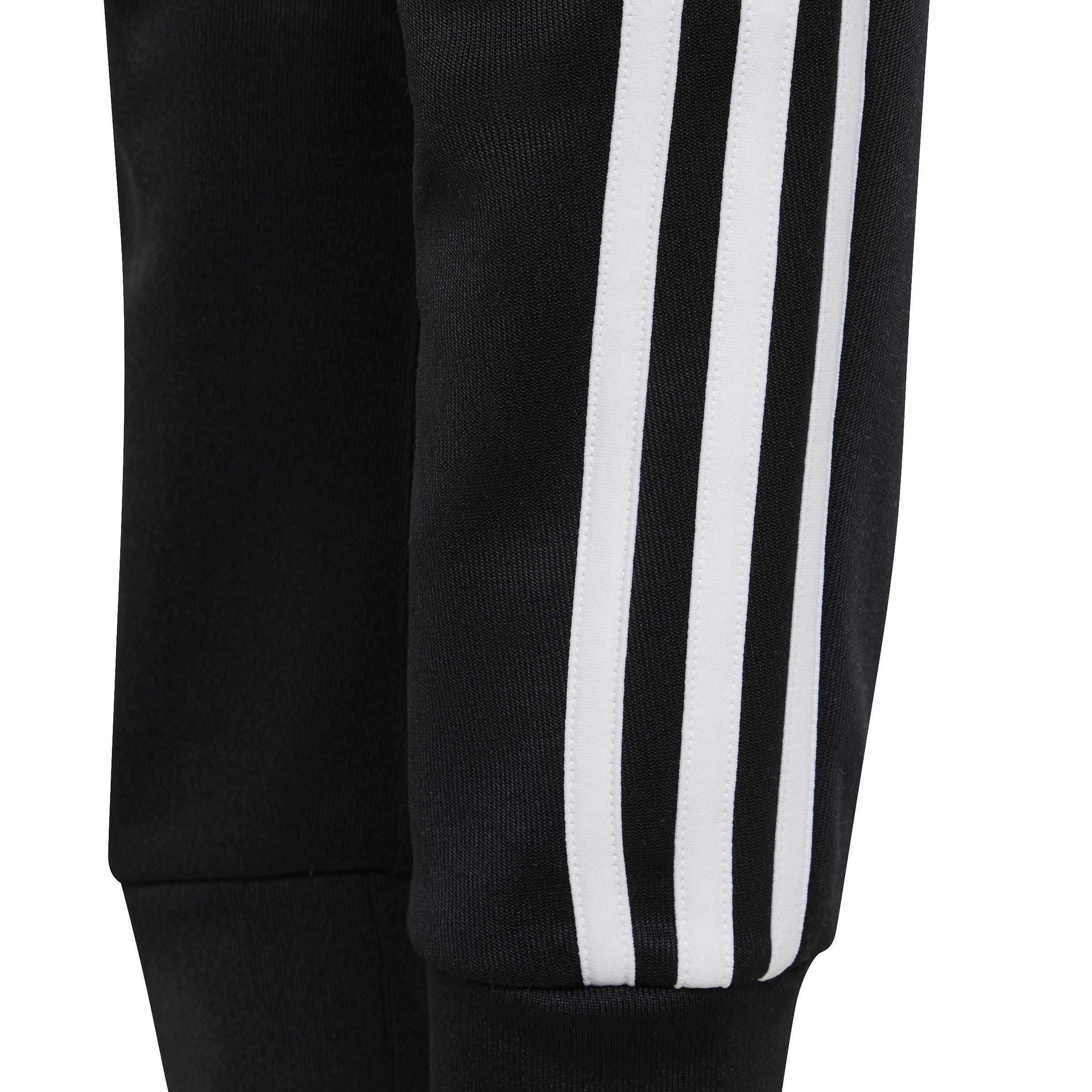 Schwarz/Weiß - adidas - Poly Matt Pants Junior Boys - 3