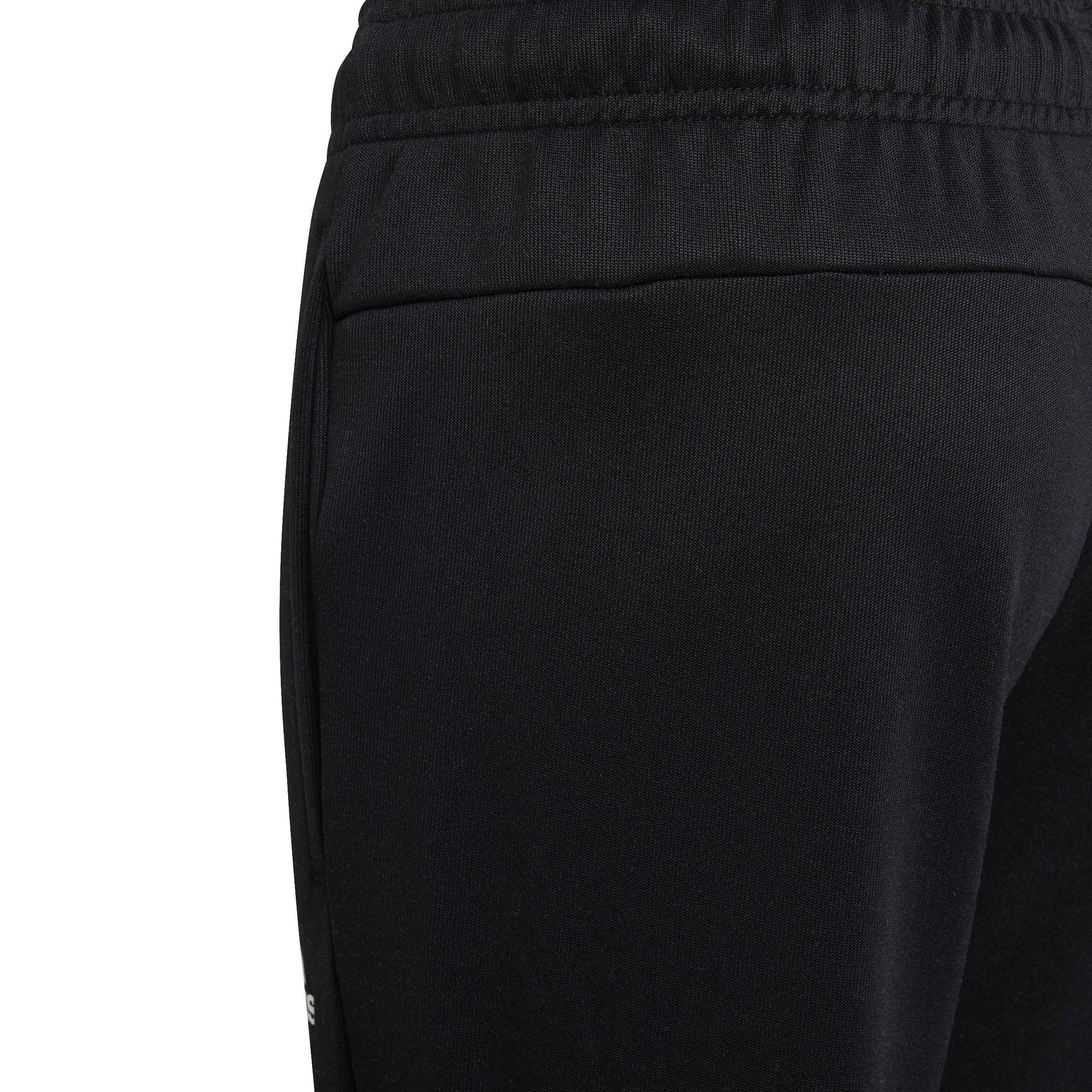 Schwarz/Weiß - adidas - Poly Matt Pants Junior Boys - 5