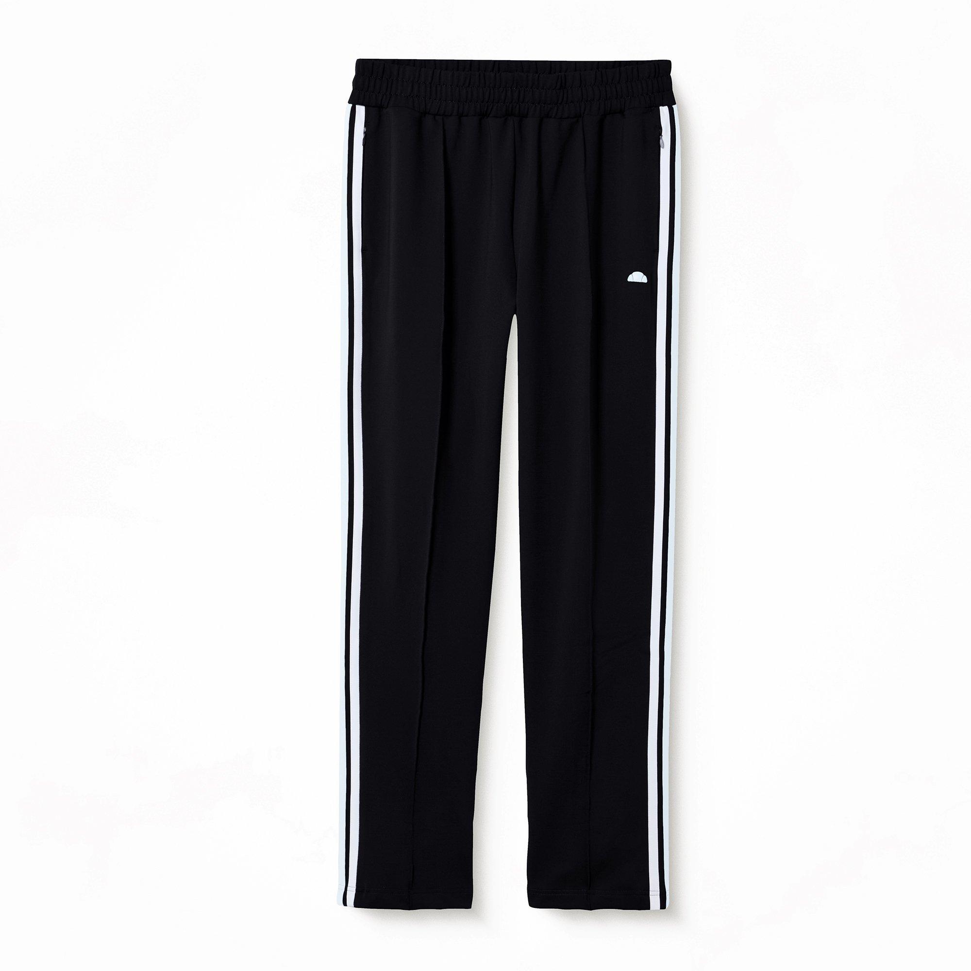 Ellesse Men's Closed Hem Tracksuit Joggers - Black - Large