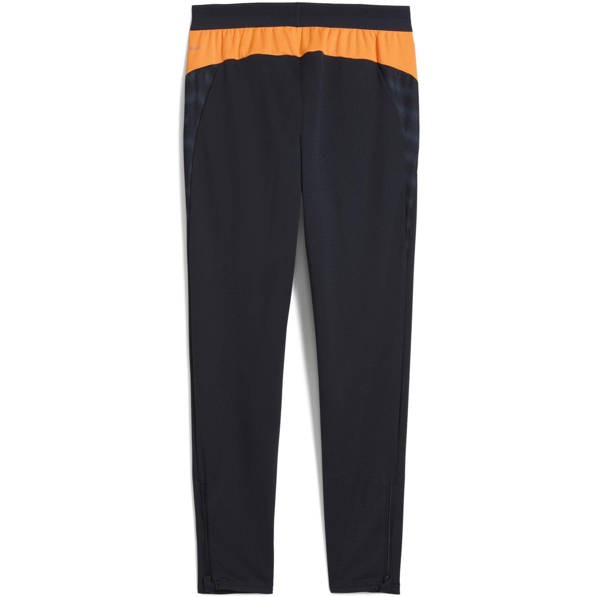 Navy/Orange - Puma - Individual Cup Tracksuit Bottoms Juniors - 7