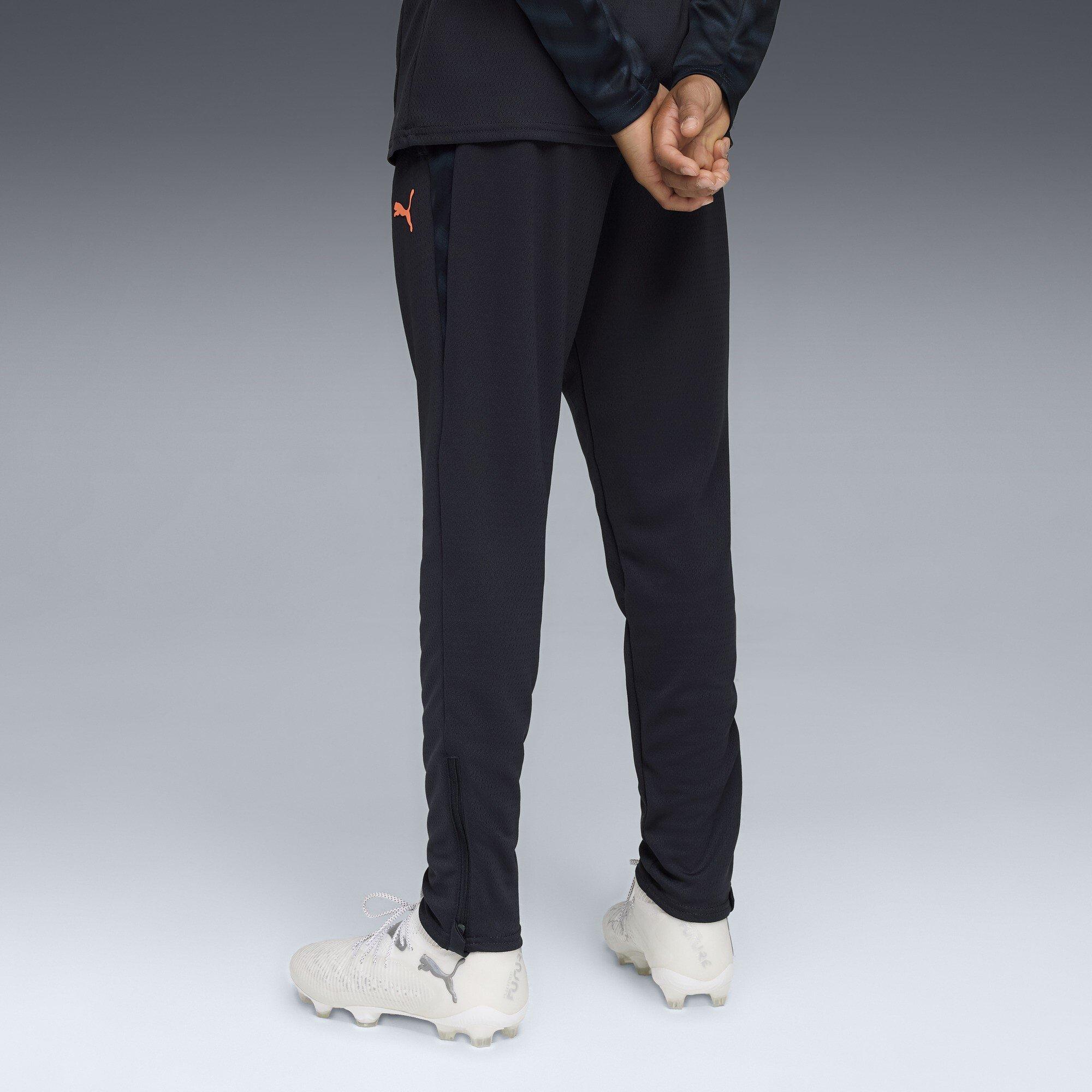 Navy/Orange - Puma - Individual Cup Tracksuit Bottoms Juniors - 5