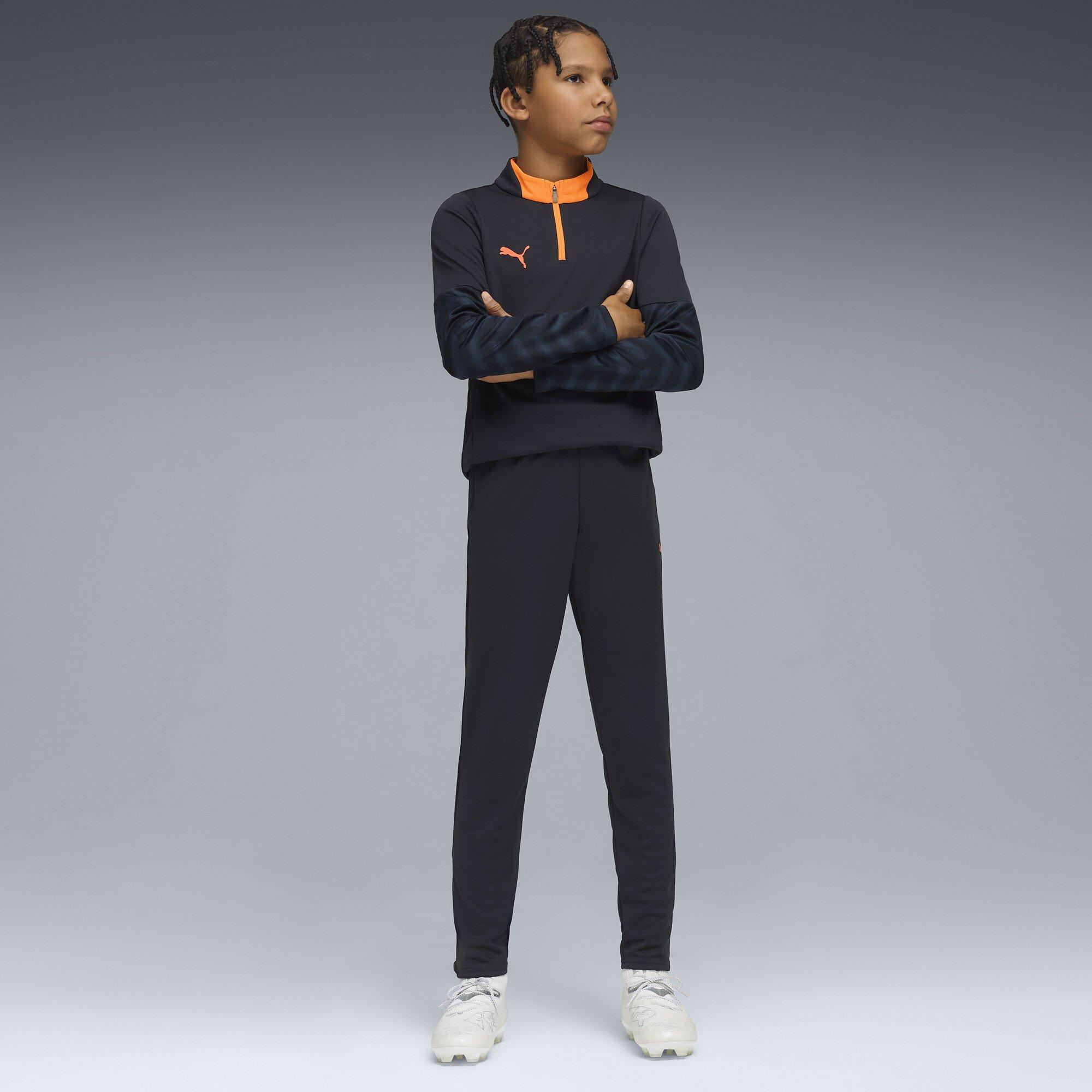Navy/Orange - Puma - Individual Cup Tracksuit Bottoms Juniors - 6