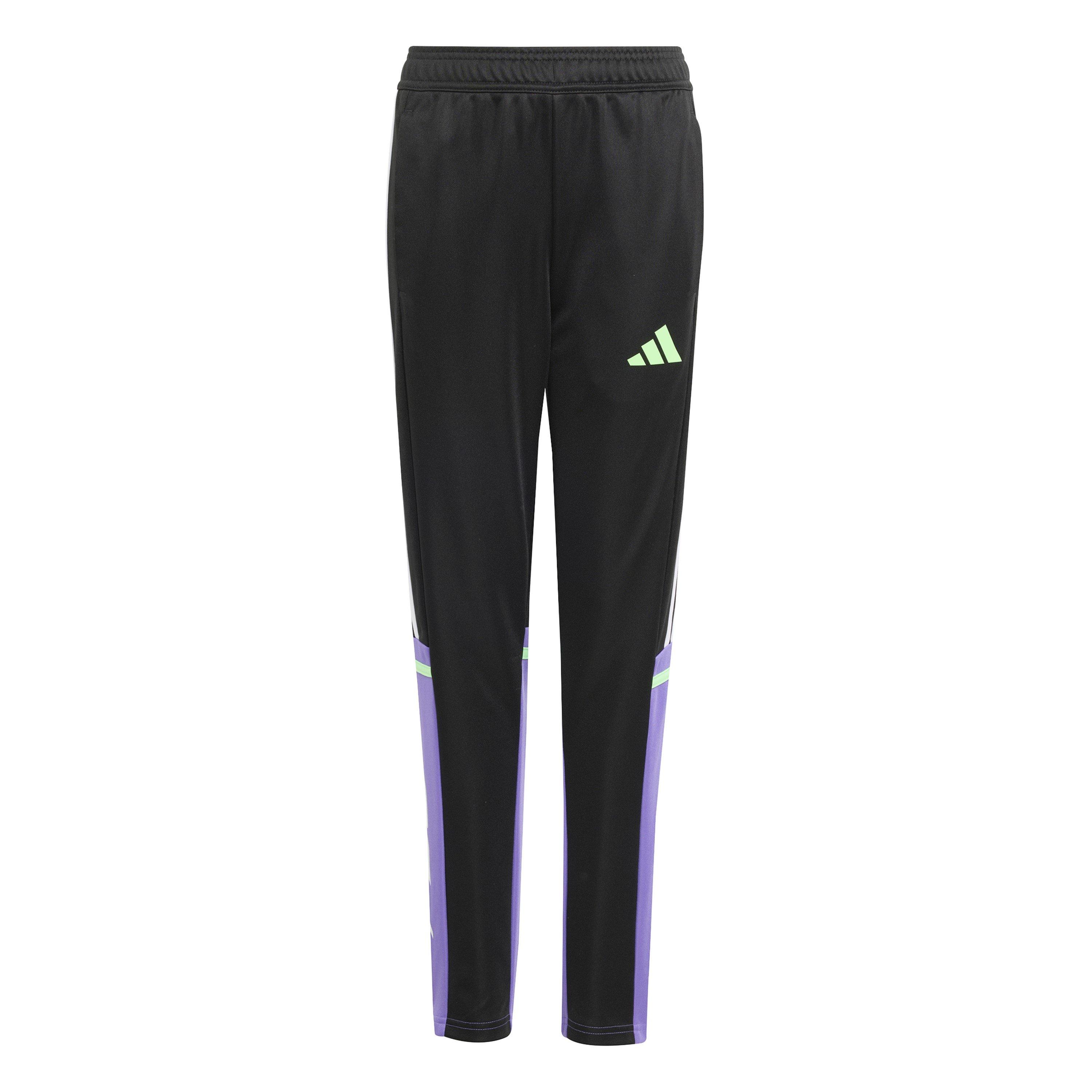 Adidas  Kids F50 Training Tracksuit Bottoms Juniors - Black/Purple - 5-6 Years