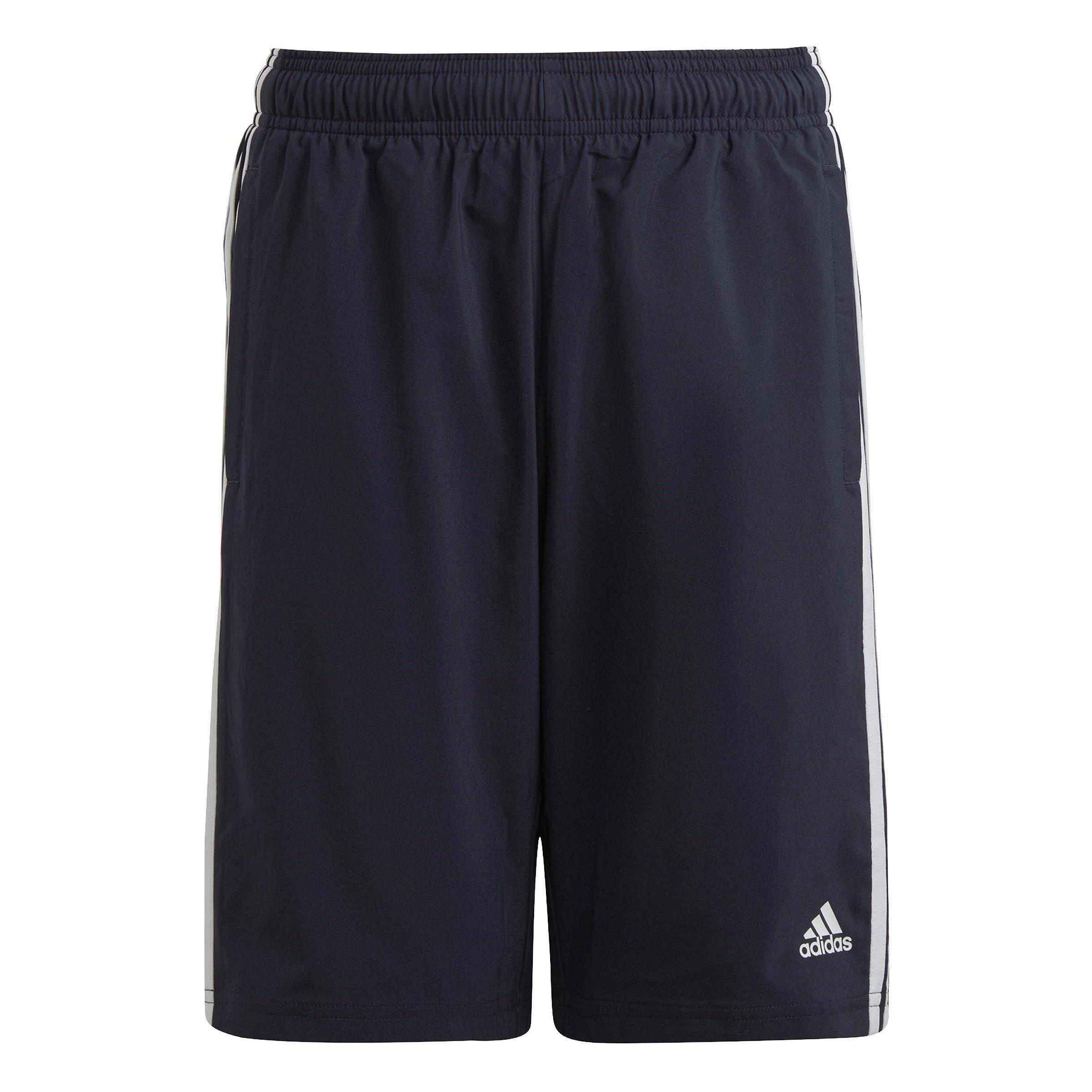 Essentials 3-Stripes Woven Shorts Juniors