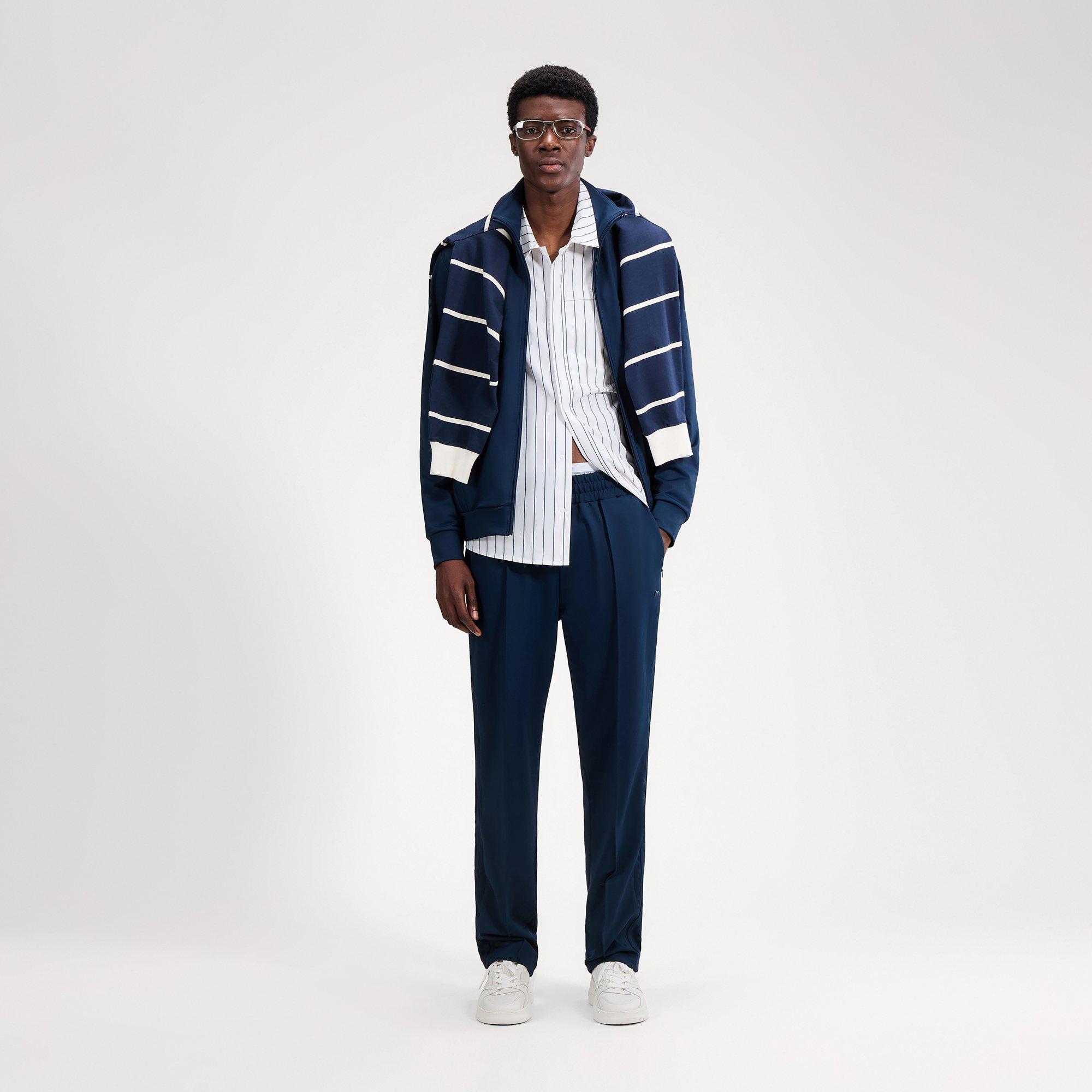 Navy - Ellesse - Lat Closed Hem Tracksuit Joggers - 2