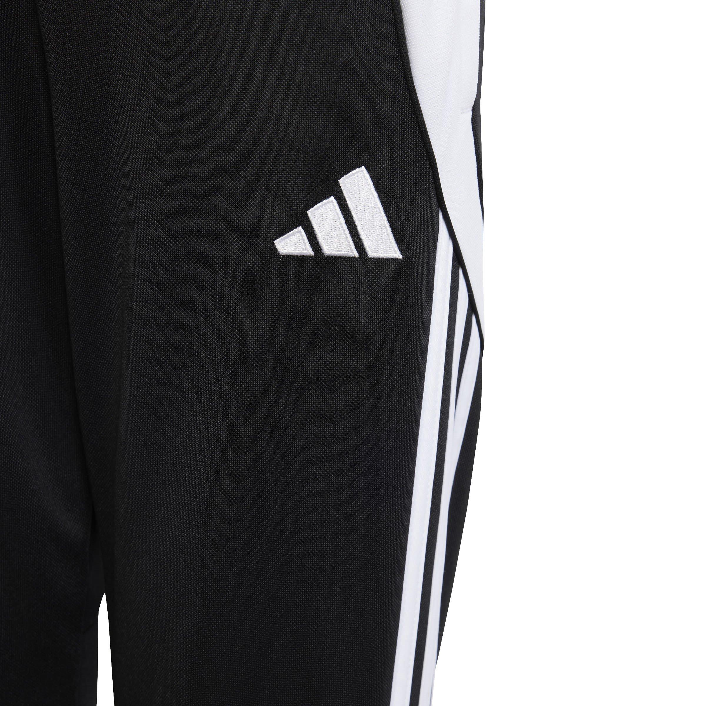 Black/White - adidas - Kids' Performance Tracksuit Bottoms - 3