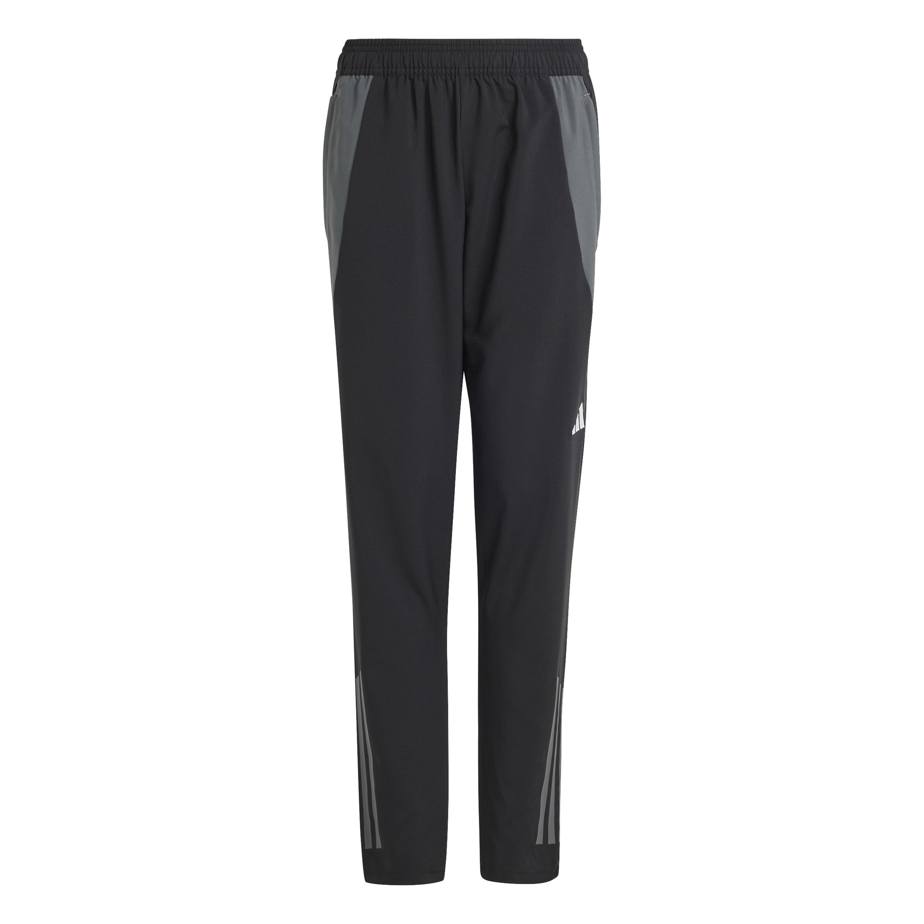 Adidas  Kids ' Tiro24 Performance Tracksuit Bottoms - Black/Dark Grey - 7-8 Years